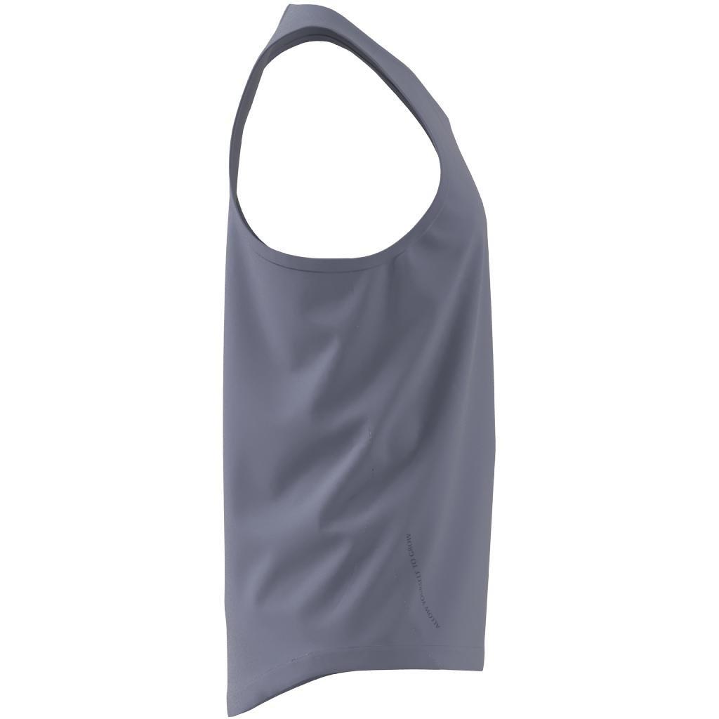 Yoga Base Training Tank Top, Purple, A901_ONE, large image number 12