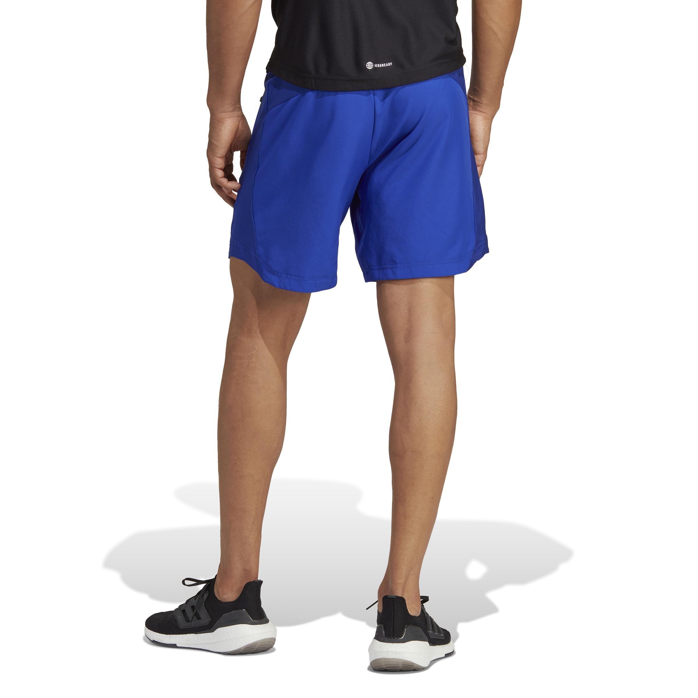 Hiit Base Training Shorts, Blue, A901_ONE, medium
