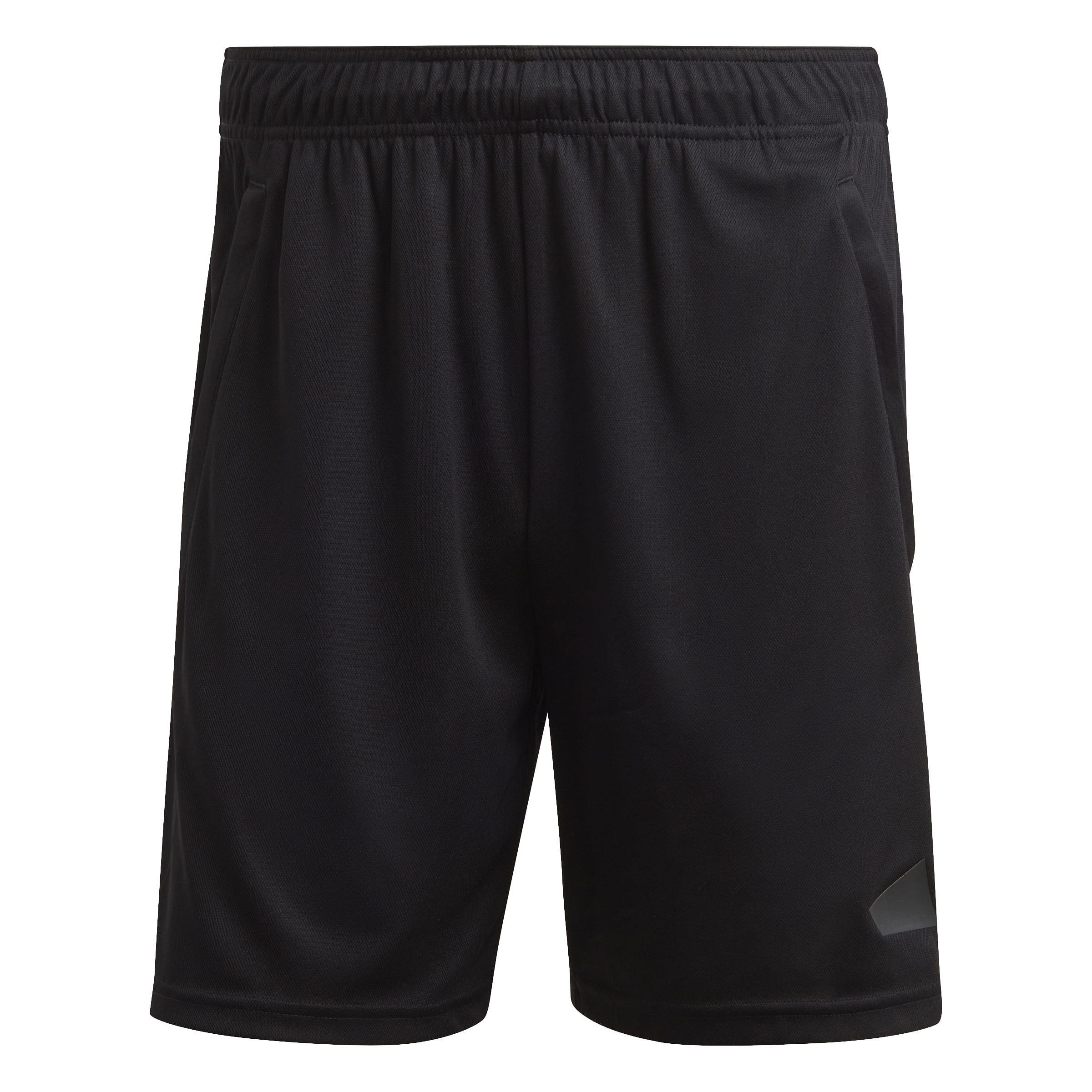 Train Essentials Logo Training Shorts, Black