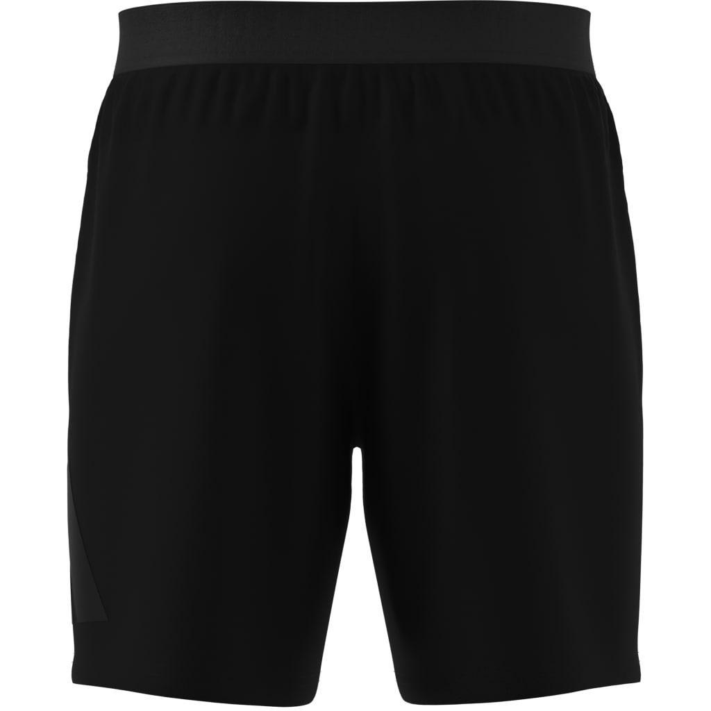 Train Essentials Logo Training Shorts, Black, A901_ONE, large image number 4