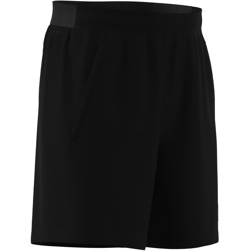 Train Essentials Logo Training Shorts, Black, A901_ONE, large image number 6