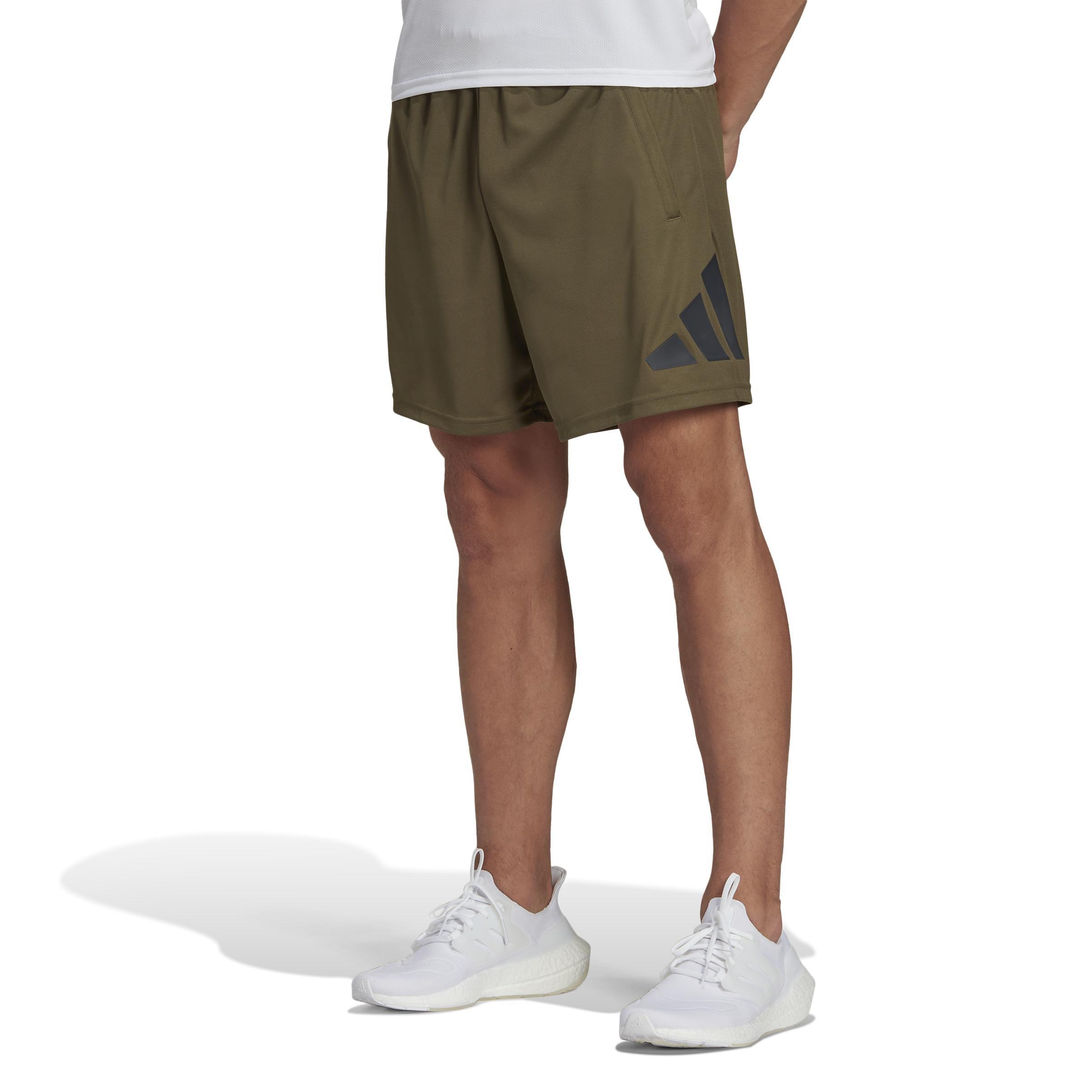 Train Essentials Logo Training Shorts, Green, A901_ONE, large image number 13