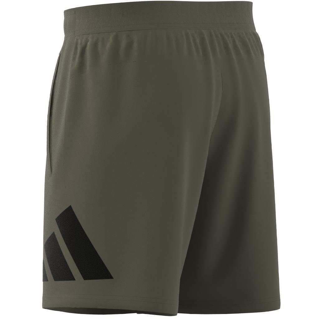 Train Essentials Logo Training Shorts, Green, A901_ONE, large image number 14