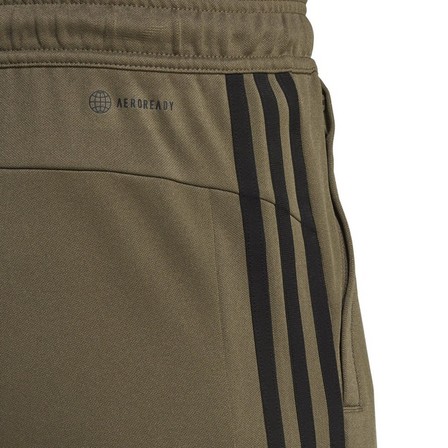 Men Train Essentials 3-Stripes Training Joggers, Green, A901_ONE, large image number 4