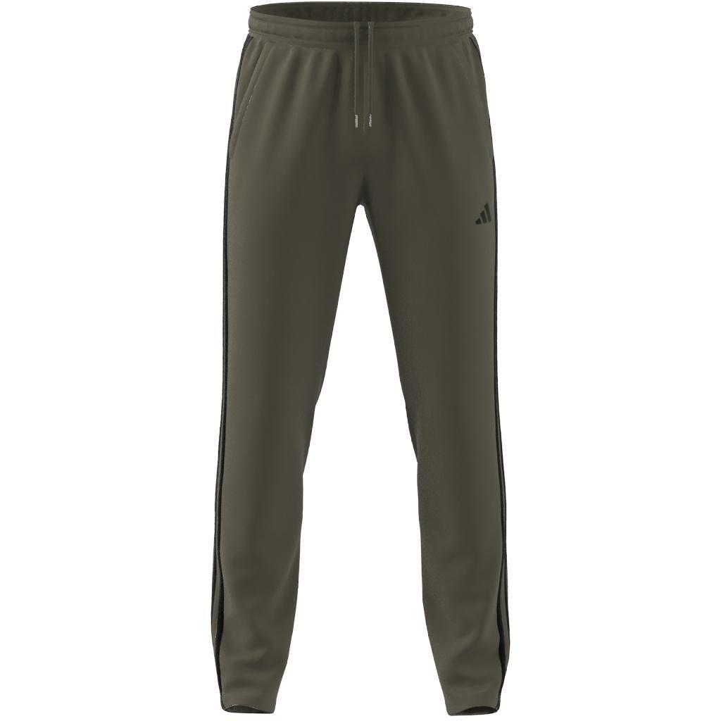 Train Essentials 3-Stripes Training Joggers, Green, A901_ONE, large image number 5