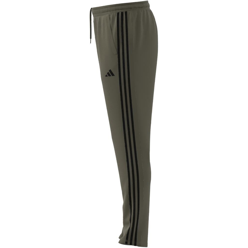 Train Essentials 3-Stripes Training Joggers, Green, A901_ONE, large image number 6