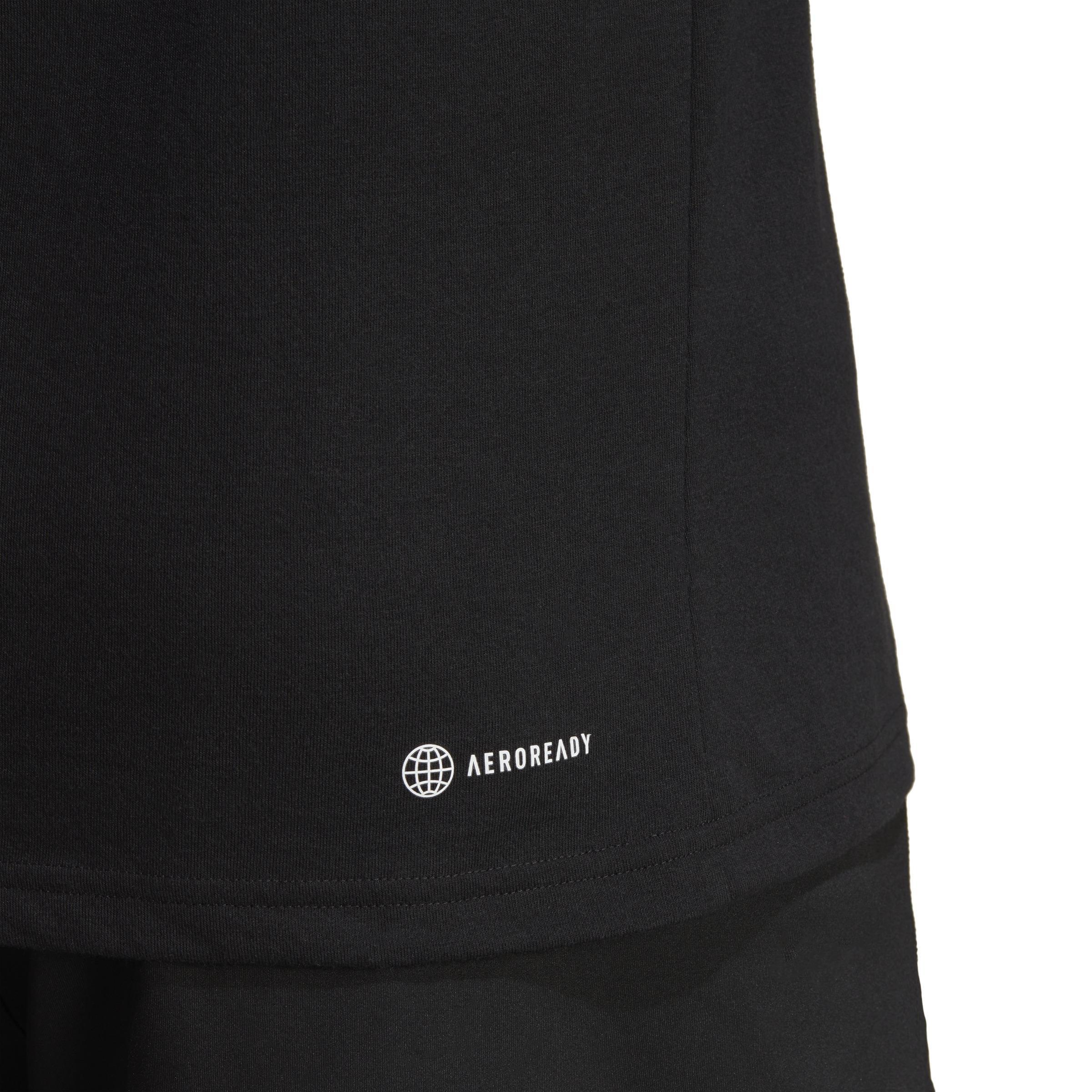 Train Essentials Seasonal Logo Training T-Shirt, Black, A901_ONE, large image number 6