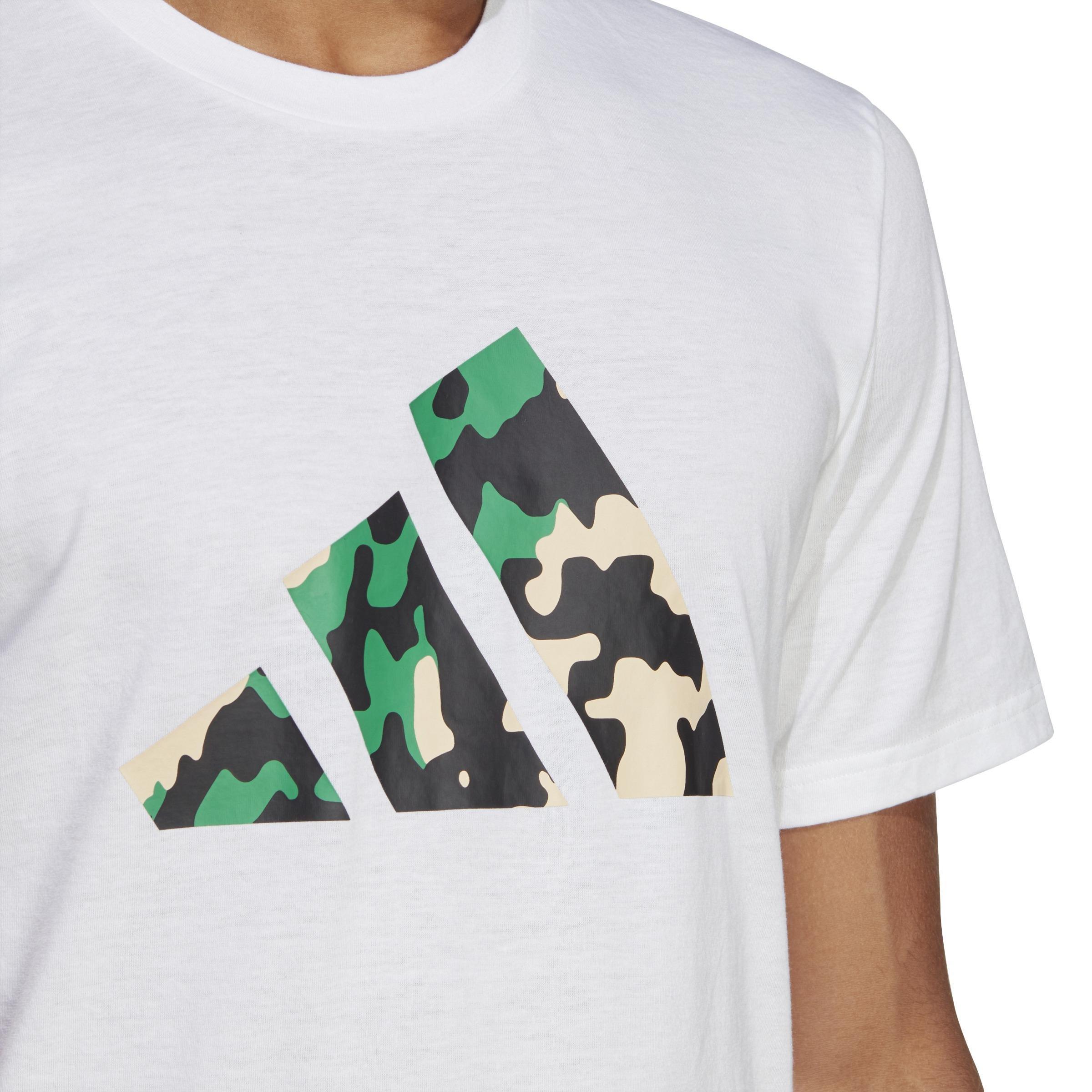 Train Essentials Seasonal Logo Training T-Shirt, White, A901_ONE, large image number 5