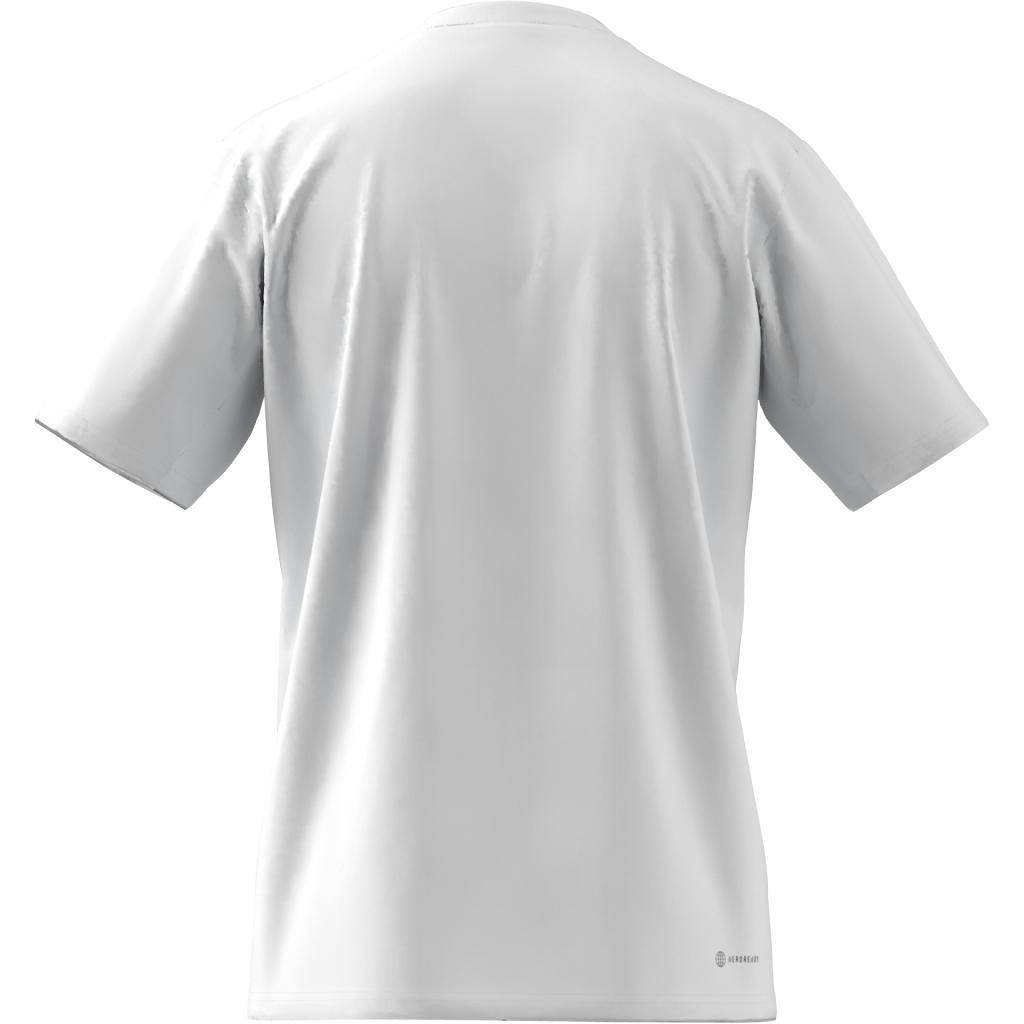 Train Essentials Seasonal Logo Training T-Shirt, White, A901_ONE, large image number 11