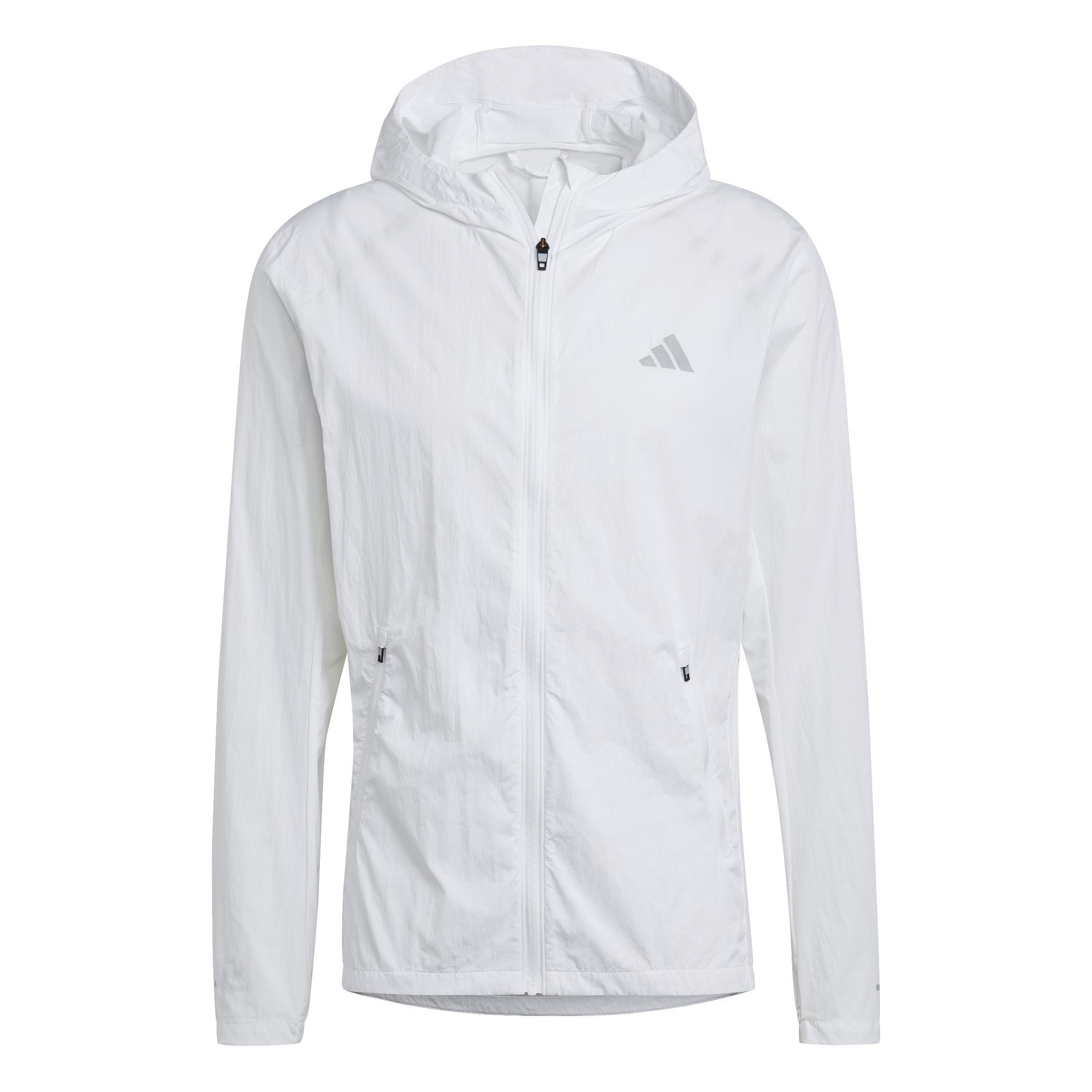 Marathon Warm-Up Jacket, White, A901_ONE, large image number 2