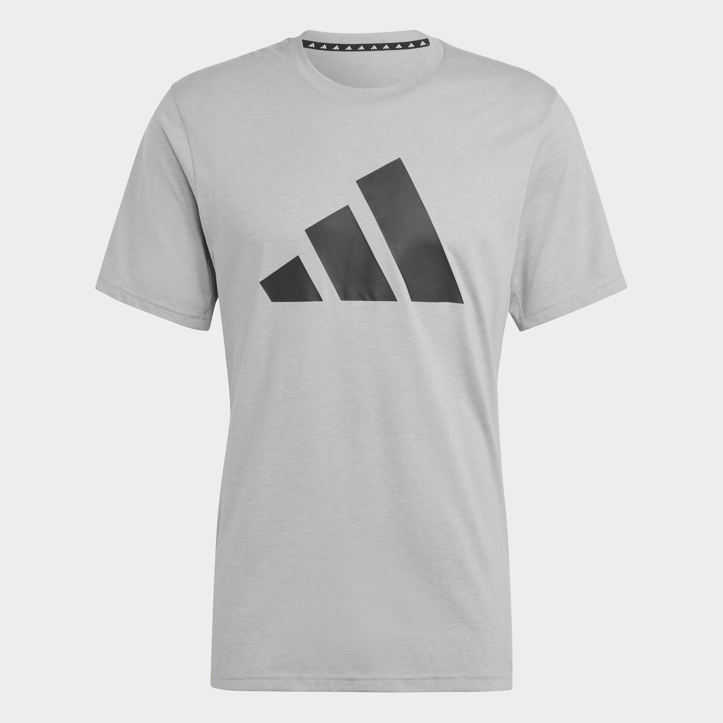 Train Essentials Feelready Logo Training T-Shirt, Grey, A901_ONE, large image number 0