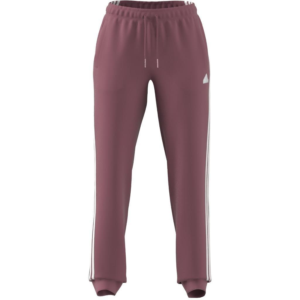 Future Icons 3-Stripes Regular Tracksuit Bottoms, Pink, A901_ONE, large image number 2