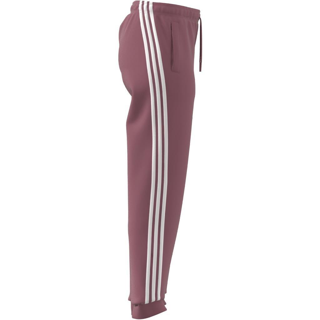 Future Icons 3-Stripes Regular Tracksuit Bottoms, Pink, , large image number 6