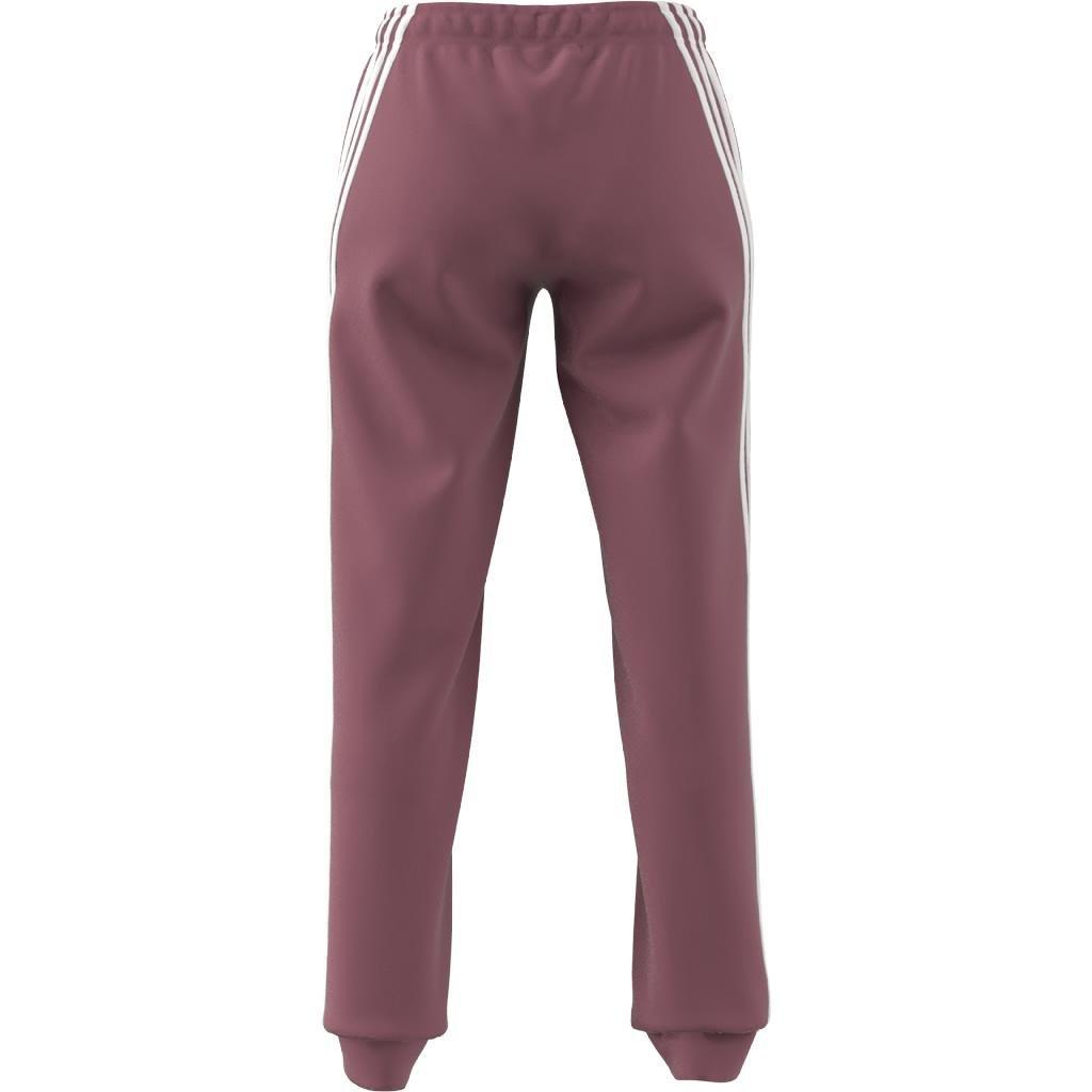 Future Icons 3-Stripes Regular Tracksuit Bottoms, Pink, , large image number 8