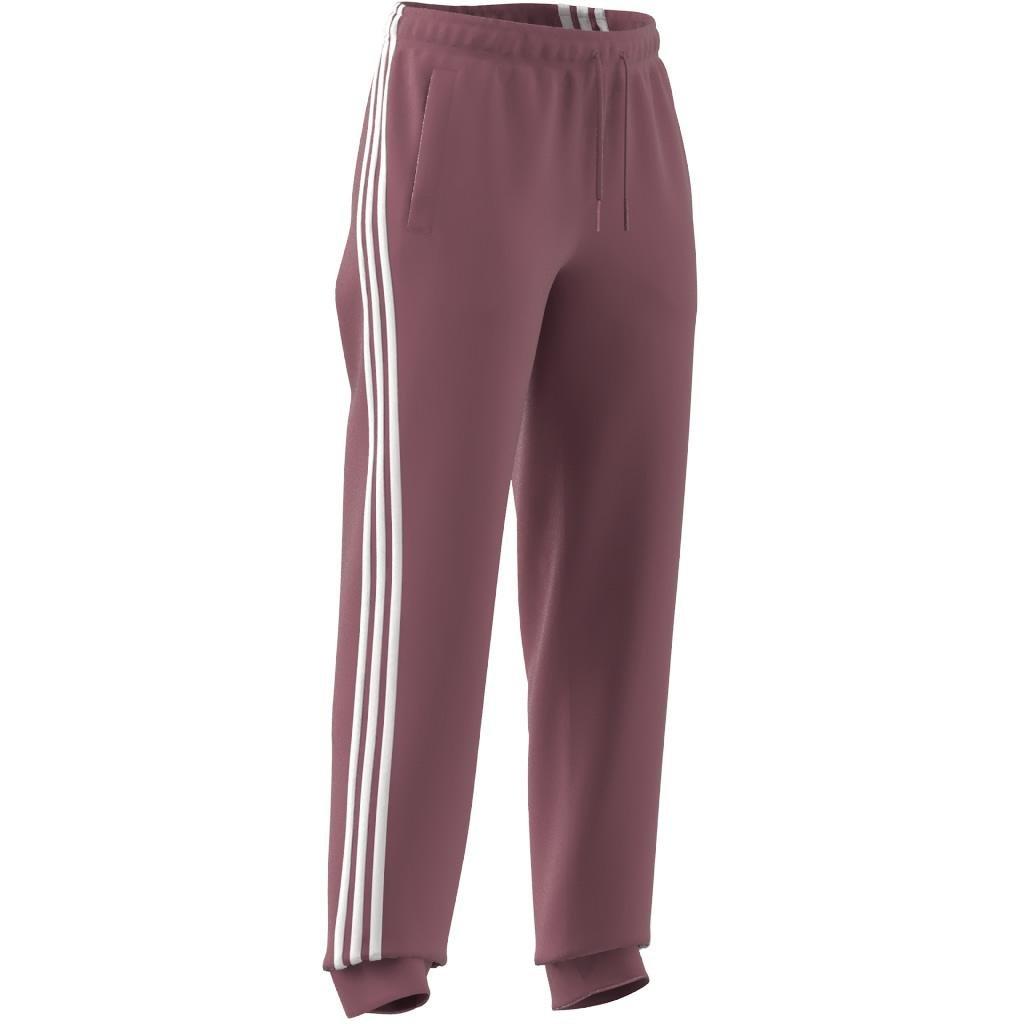 Future Icons 3-Stripes Regular Tracksuit Bottoms, Pink, , large image number 9