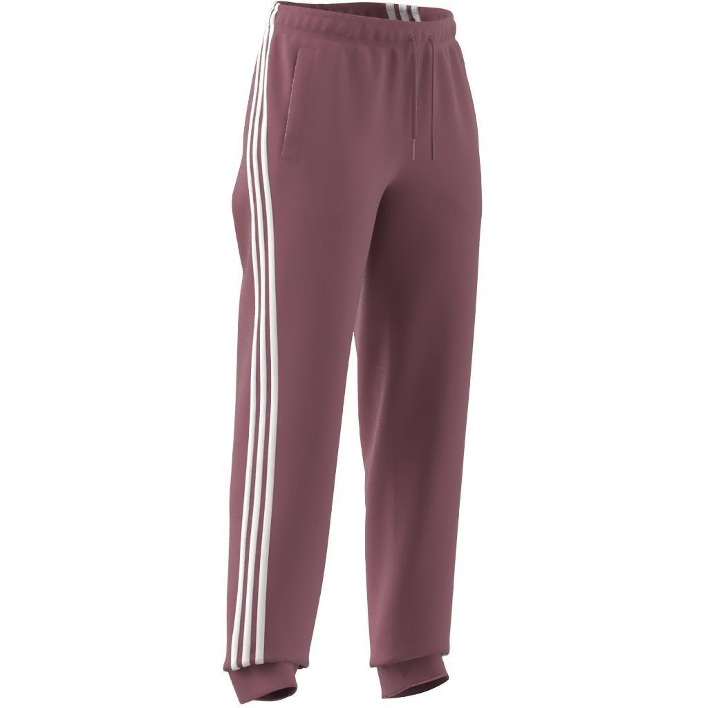 Future Icons 3-Stripes Regular Tracksuit Bottoms, Pink, A901_ONE, large image number 9