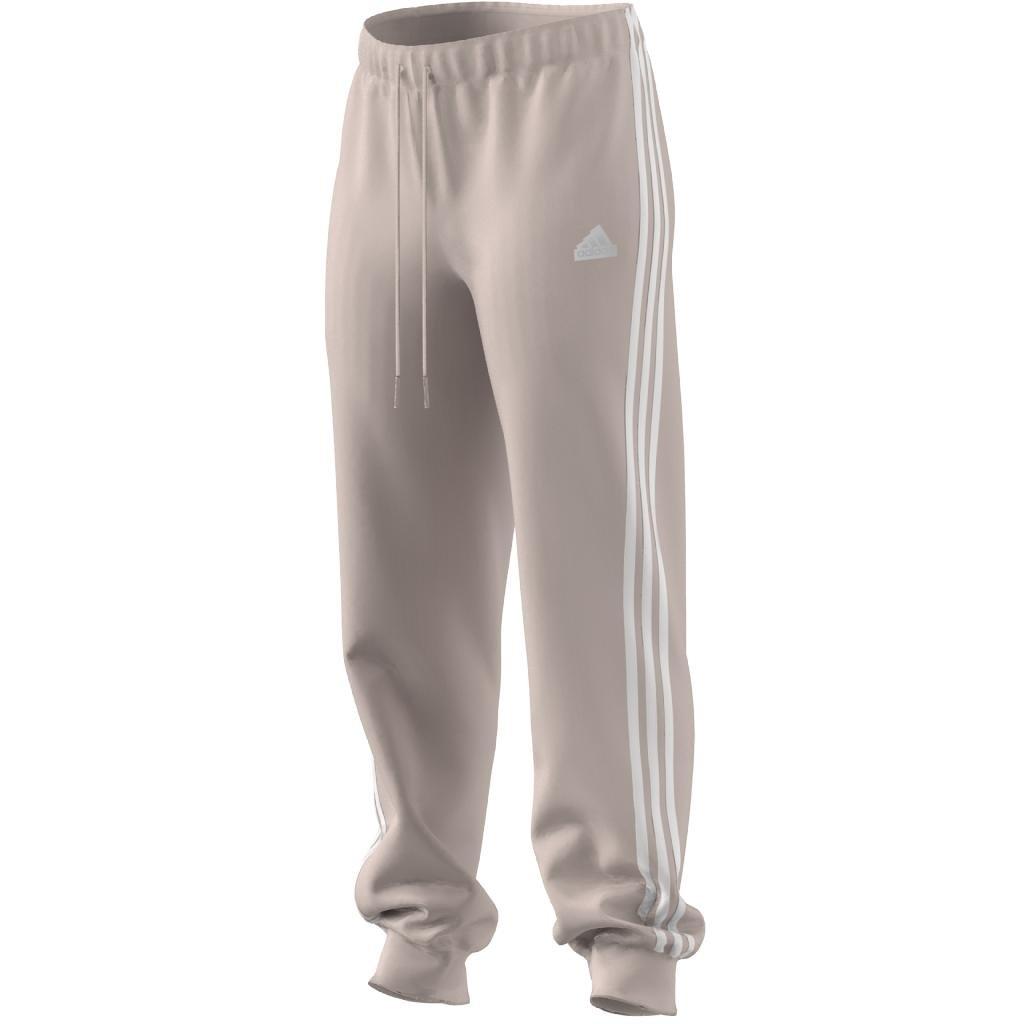 Future Icons 3-Stripes Regular Tracksuit Bottoms, Pink, A901_ONE, large image number 5