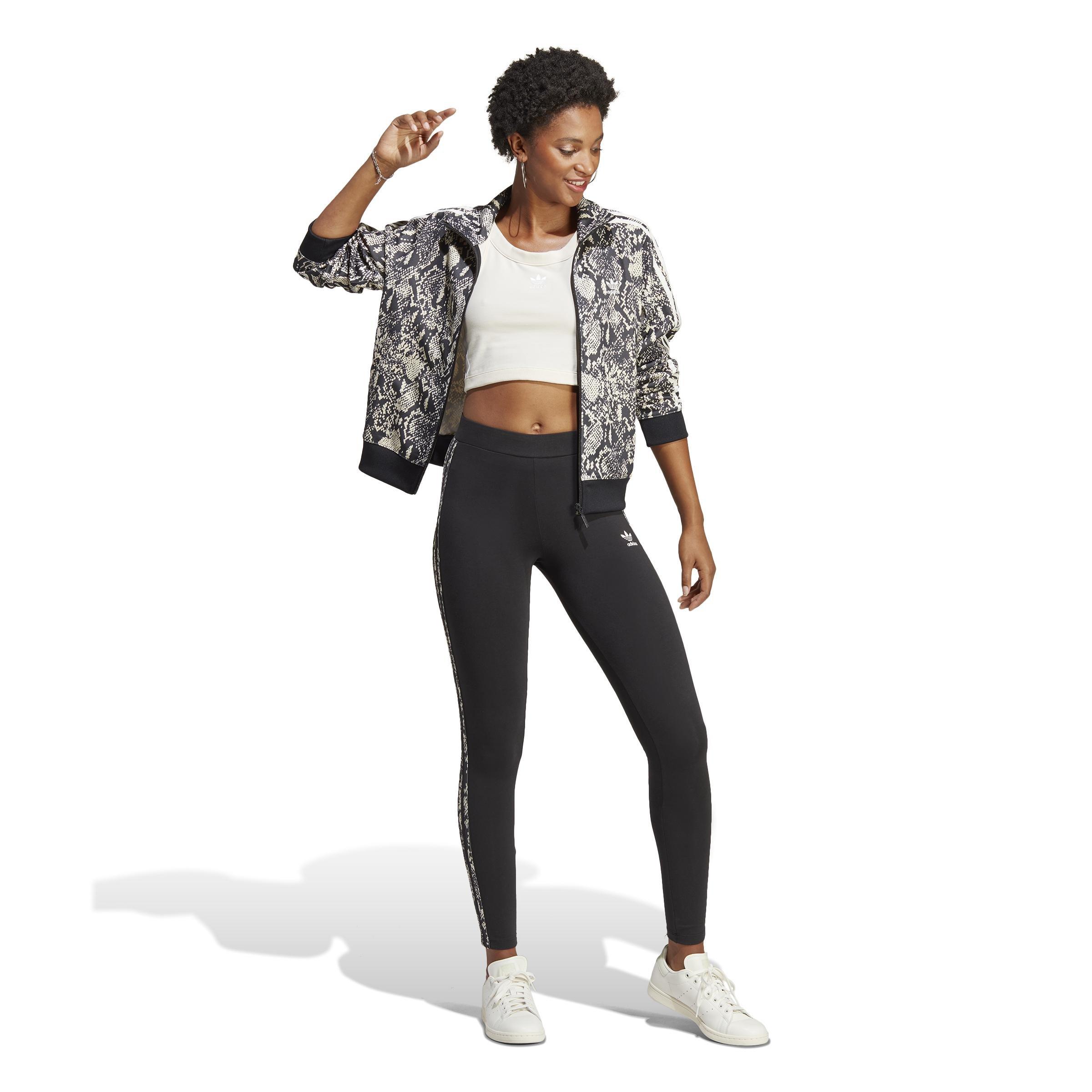 3-Stripes Print Leggings, Black, A901_ONE, large image number 12