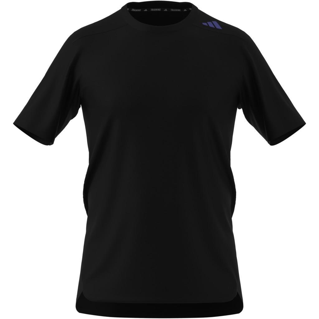 Designed 4 Training Hiit T-Shirt, Black, A901_ONE, large image number 7