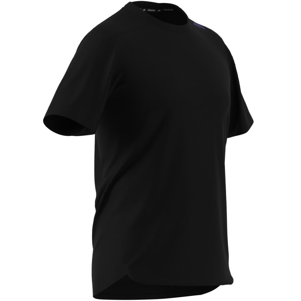 Designed 4 Training Hiit T-Shirt, Black, A901_ONE, large image number 14