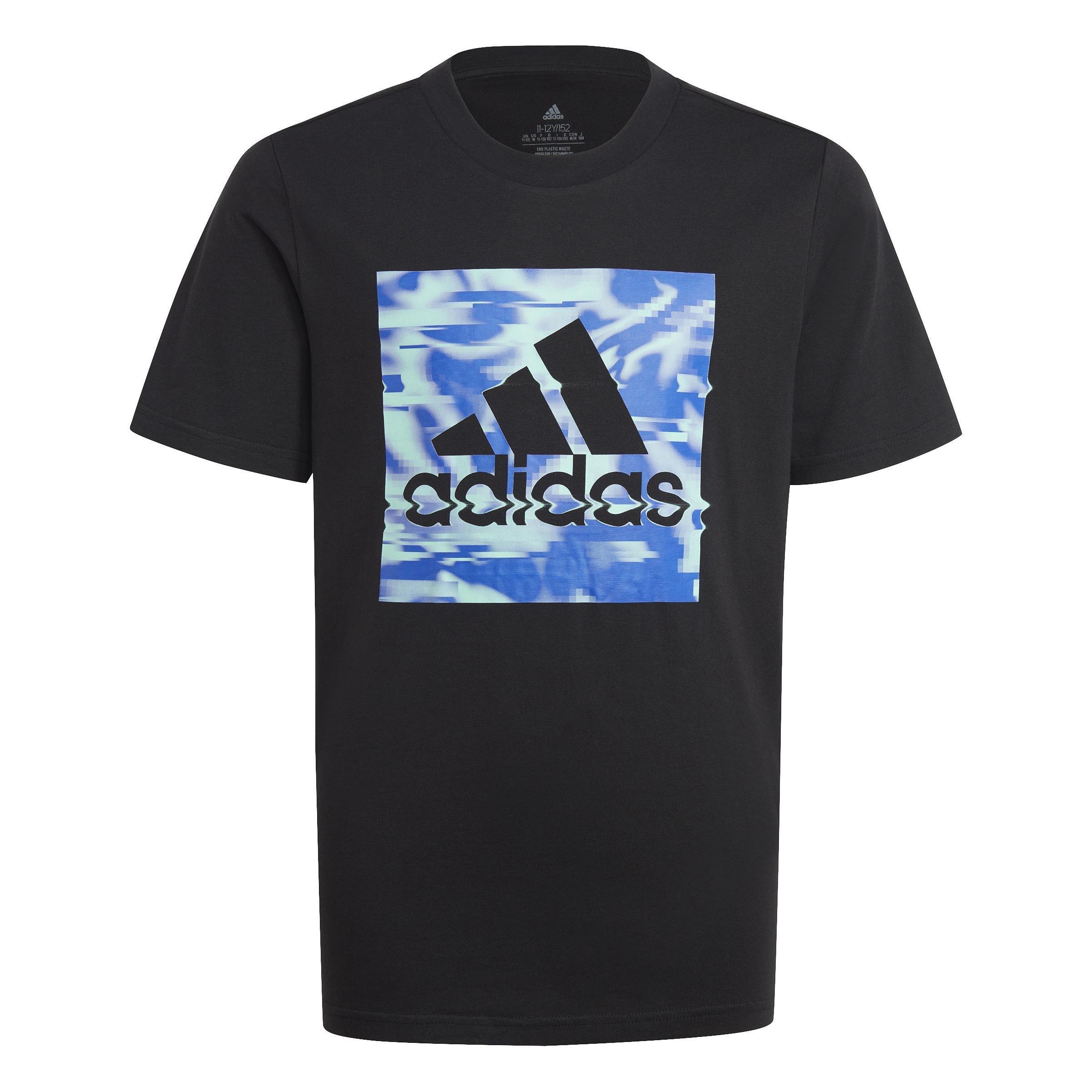 Unisex Kids Gaming Graphic T-Shirt, Black, , large image number 1