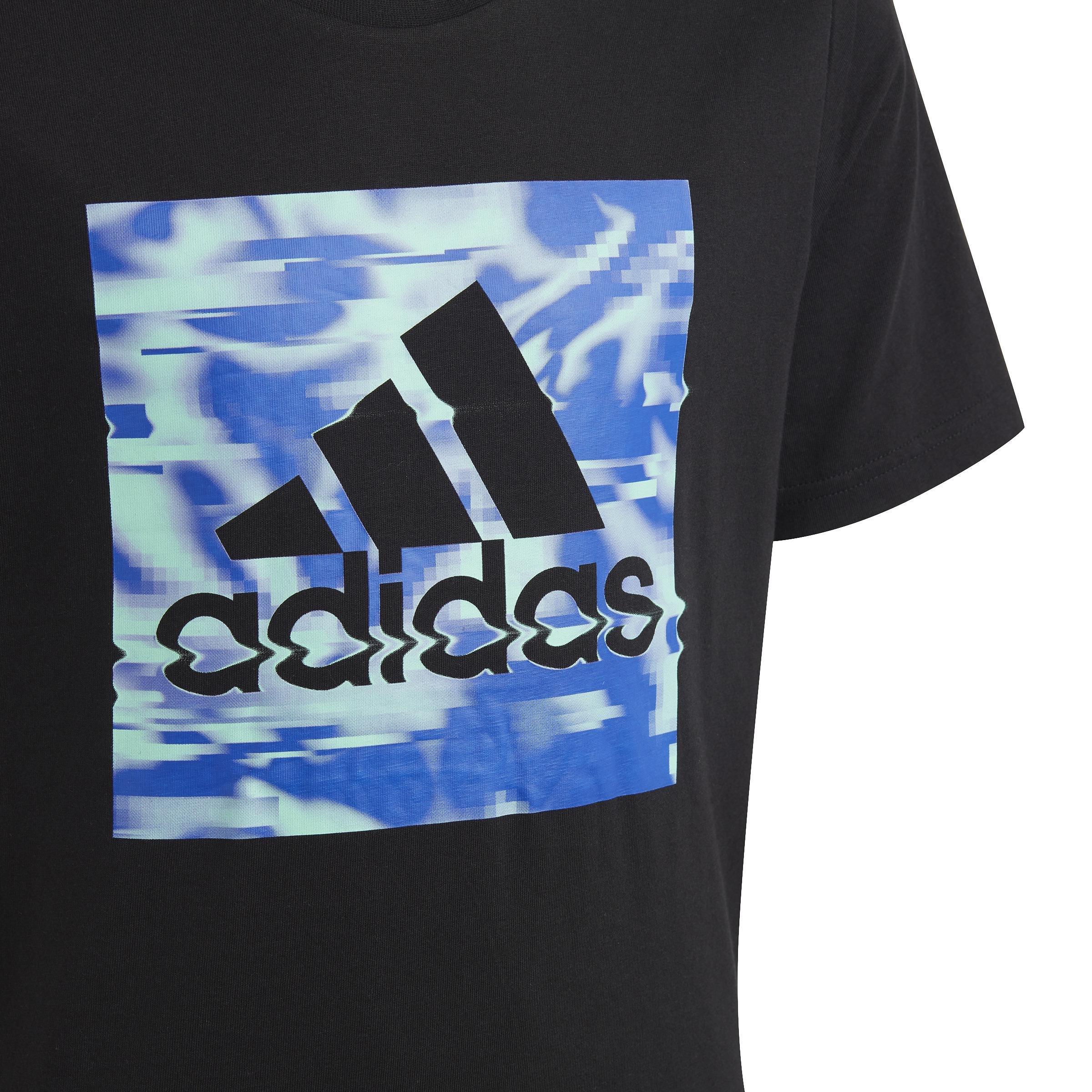 Unisex Kids Gaming Graphic T-Shirt, Black, , large image number 4