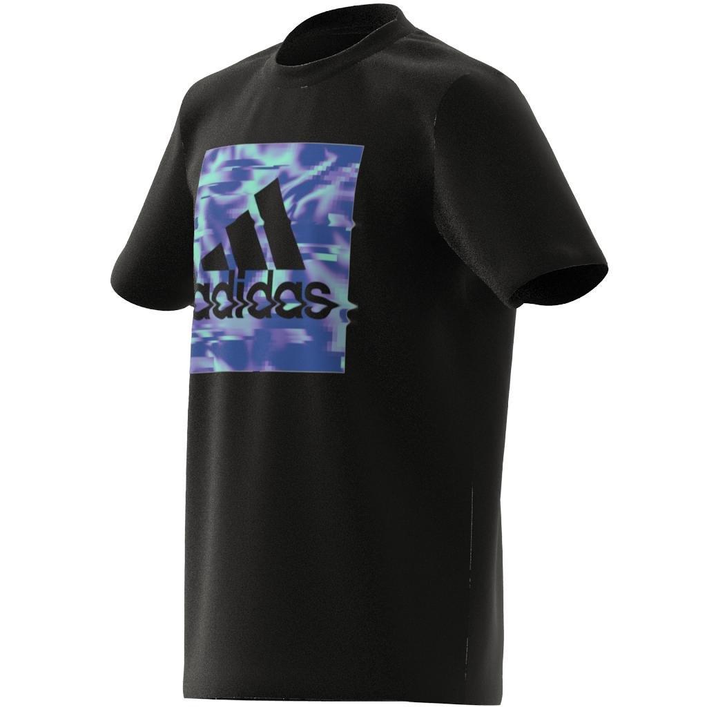 Unisex Kids Gaming Graphic T-Shirt, Black, , large image number 7