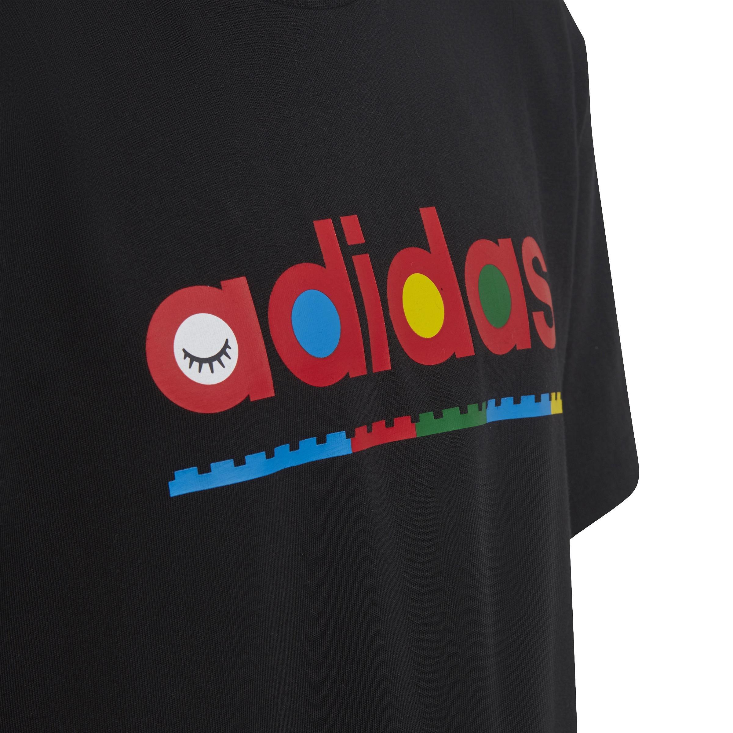 Unisex Kids Lego Graphic T-Shirt, Black, A901_ONE, large image number 5