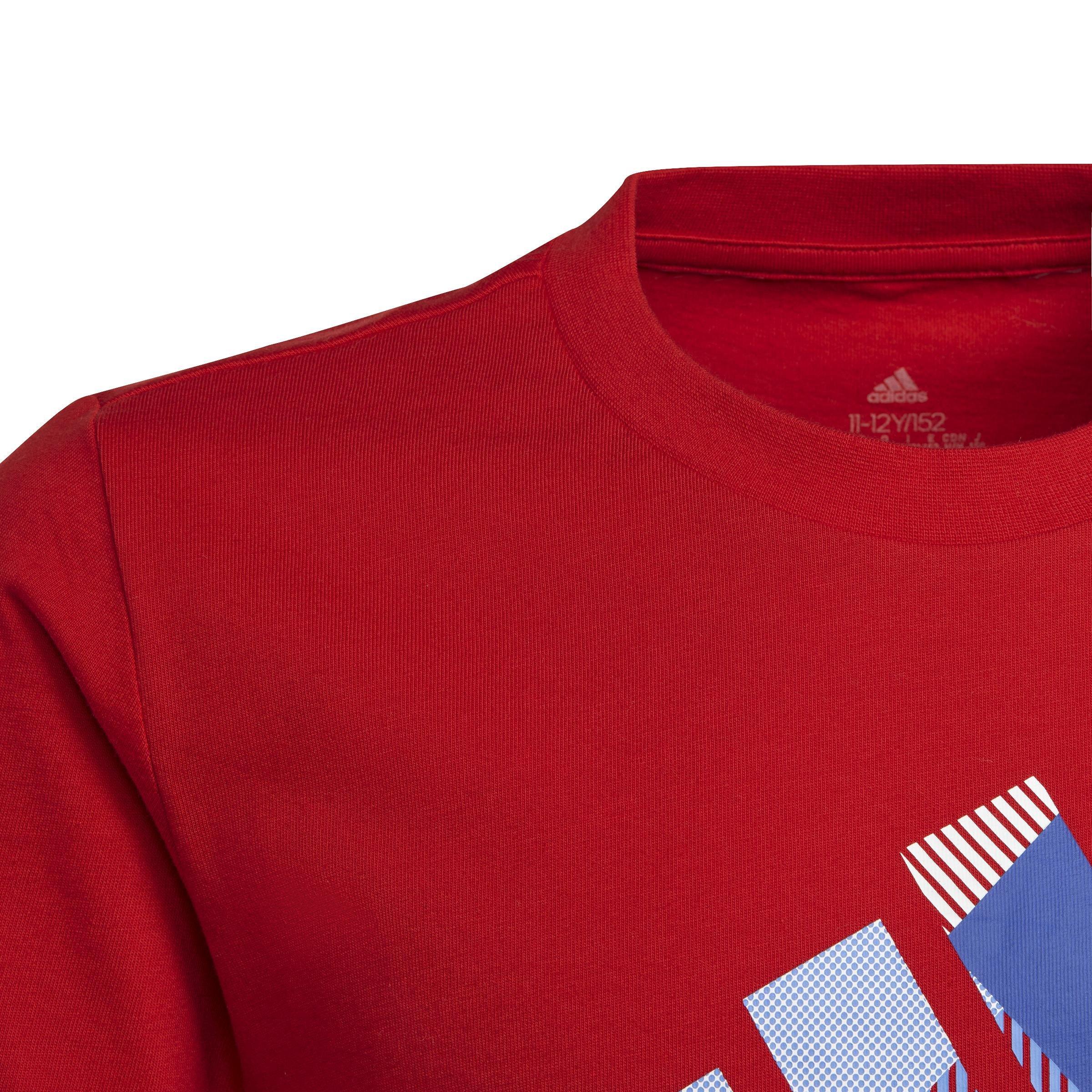 Unisex Graphic T-Shirt, Red, A901_ONE, large image number 5