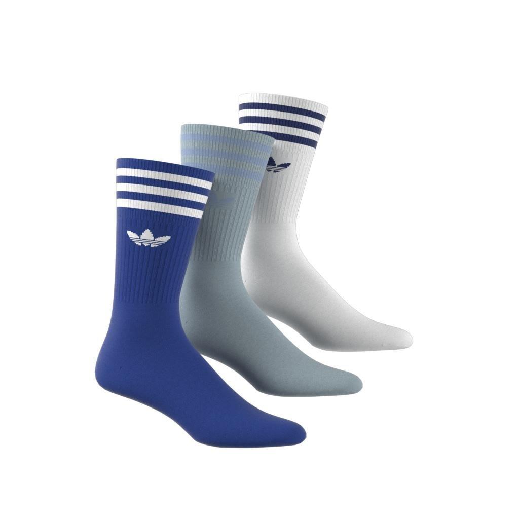Unisex Crew Socks 3 Pairs, Multicolour, , large image number 2