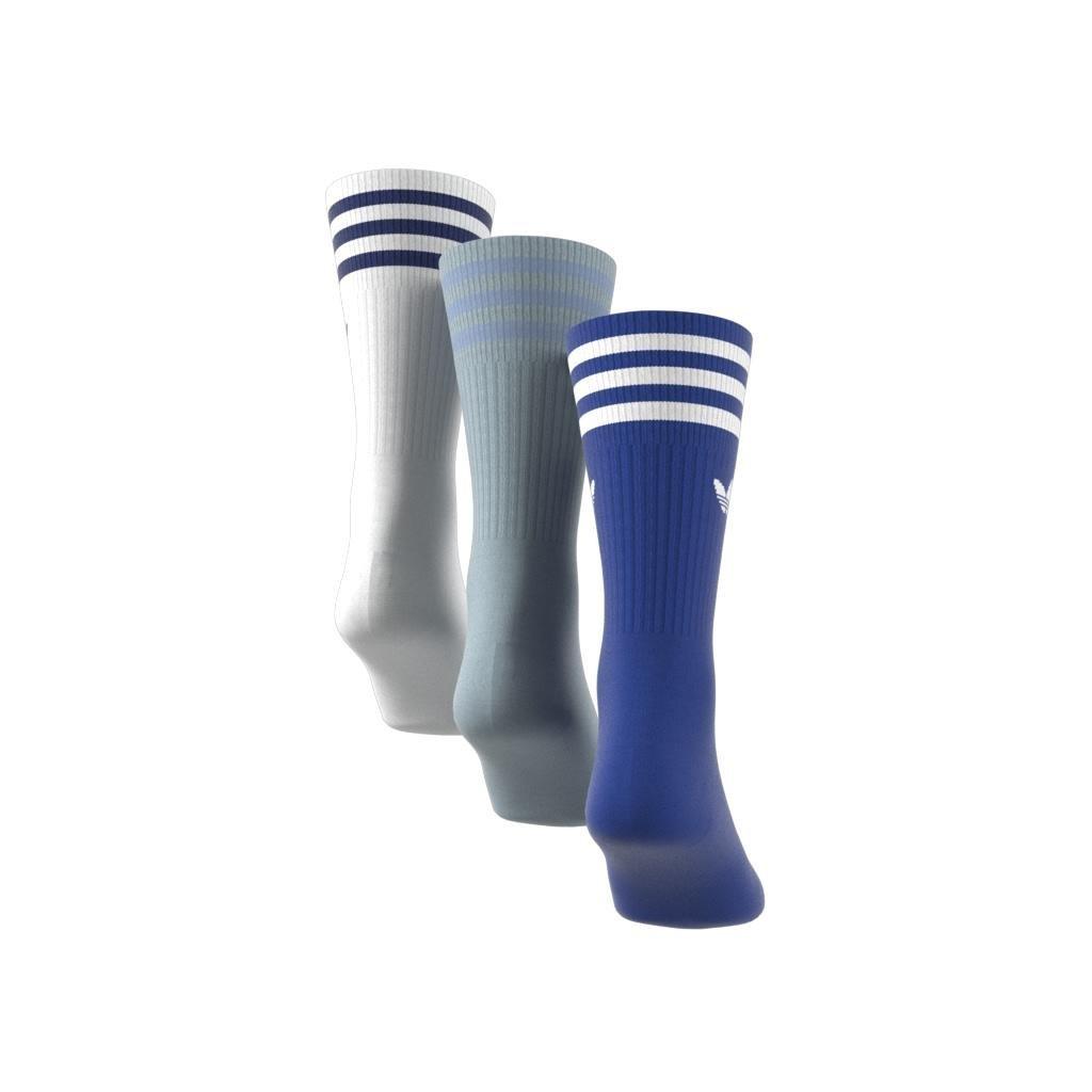 Unisex Crew Socks 3 Pairs, White, A901_ONE, large image number 4