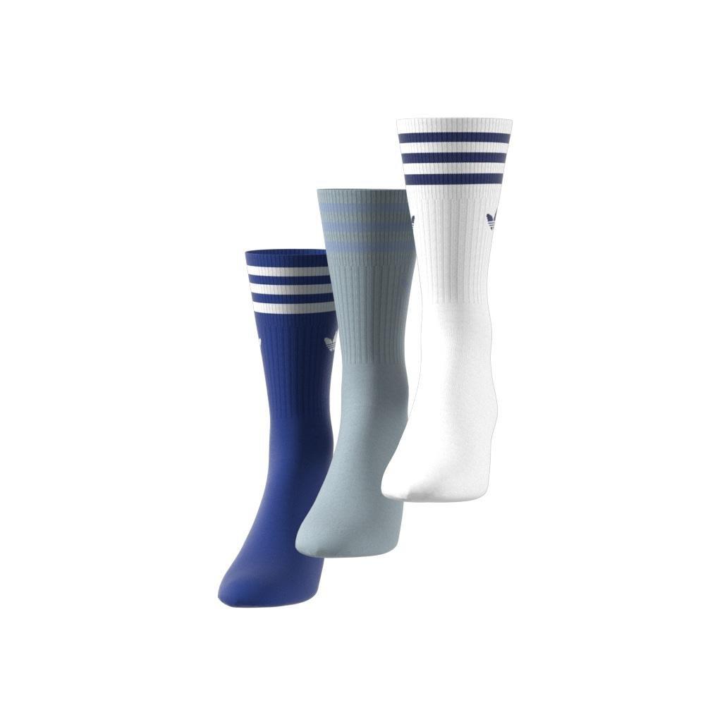 Unisex Crew Socks 3 Pairs, White, A901_ONE, large image number 6