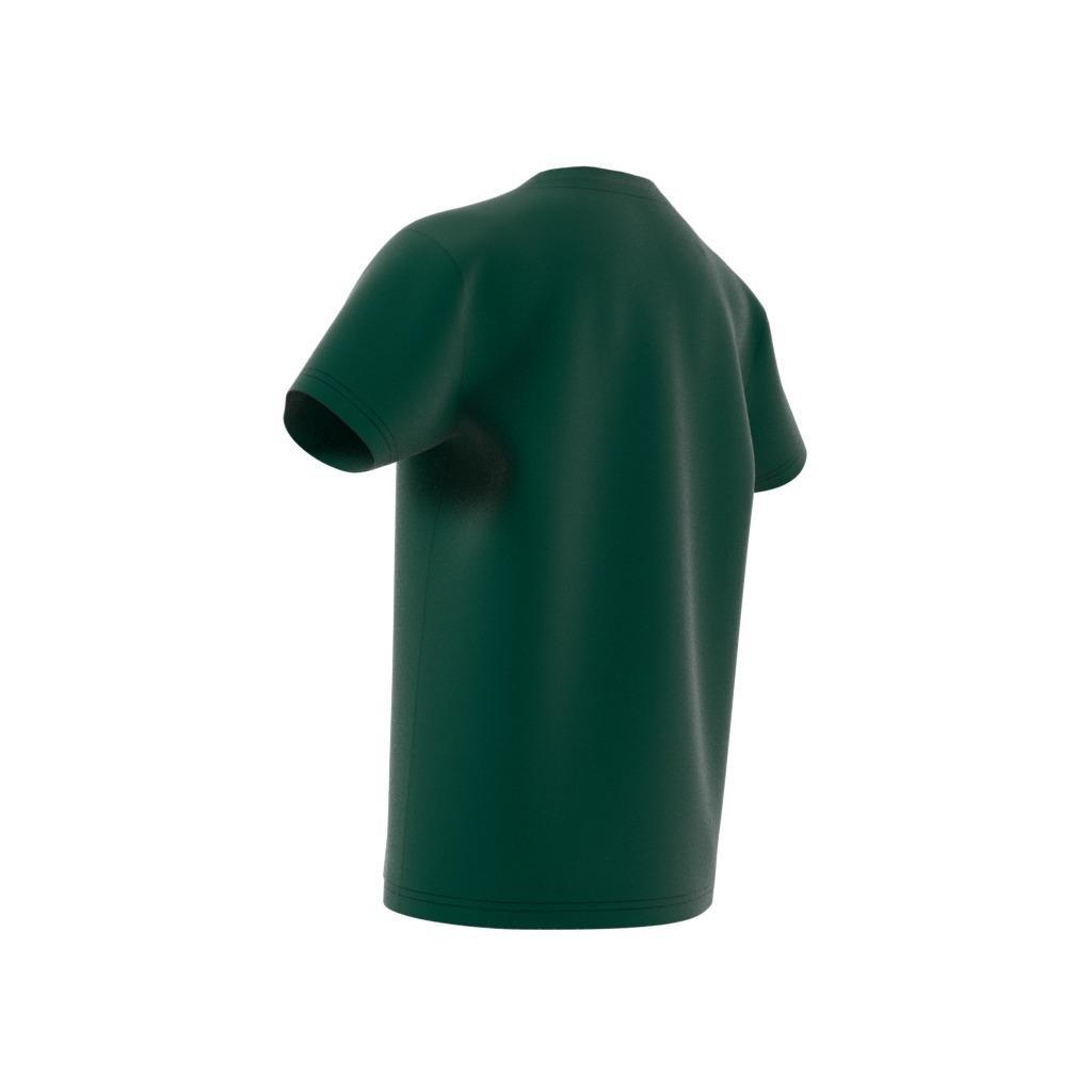 Unisex Kids Trefoil T-Shirt, Green, A901_ONE, large image number 8