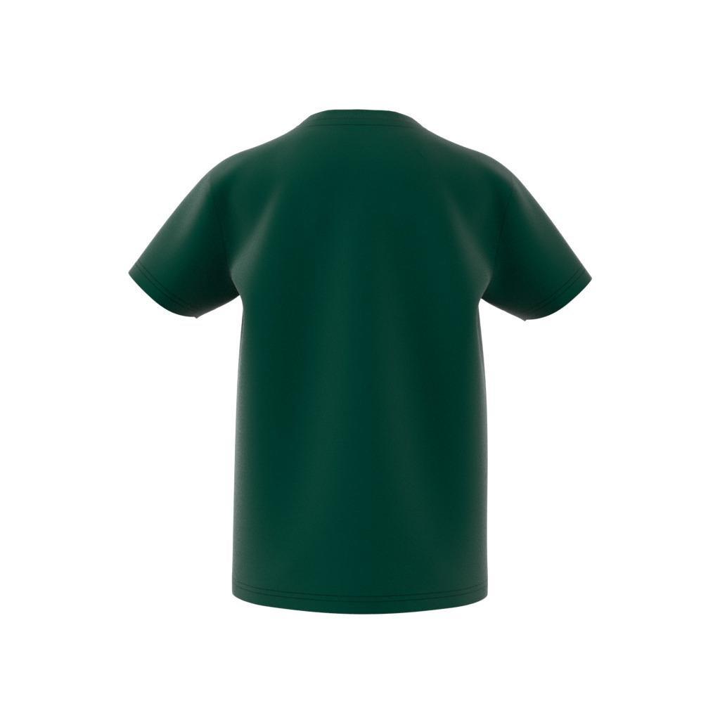 Unisex Kids Trefoil T-Shirt, Green, A901_ONE, large image number 10