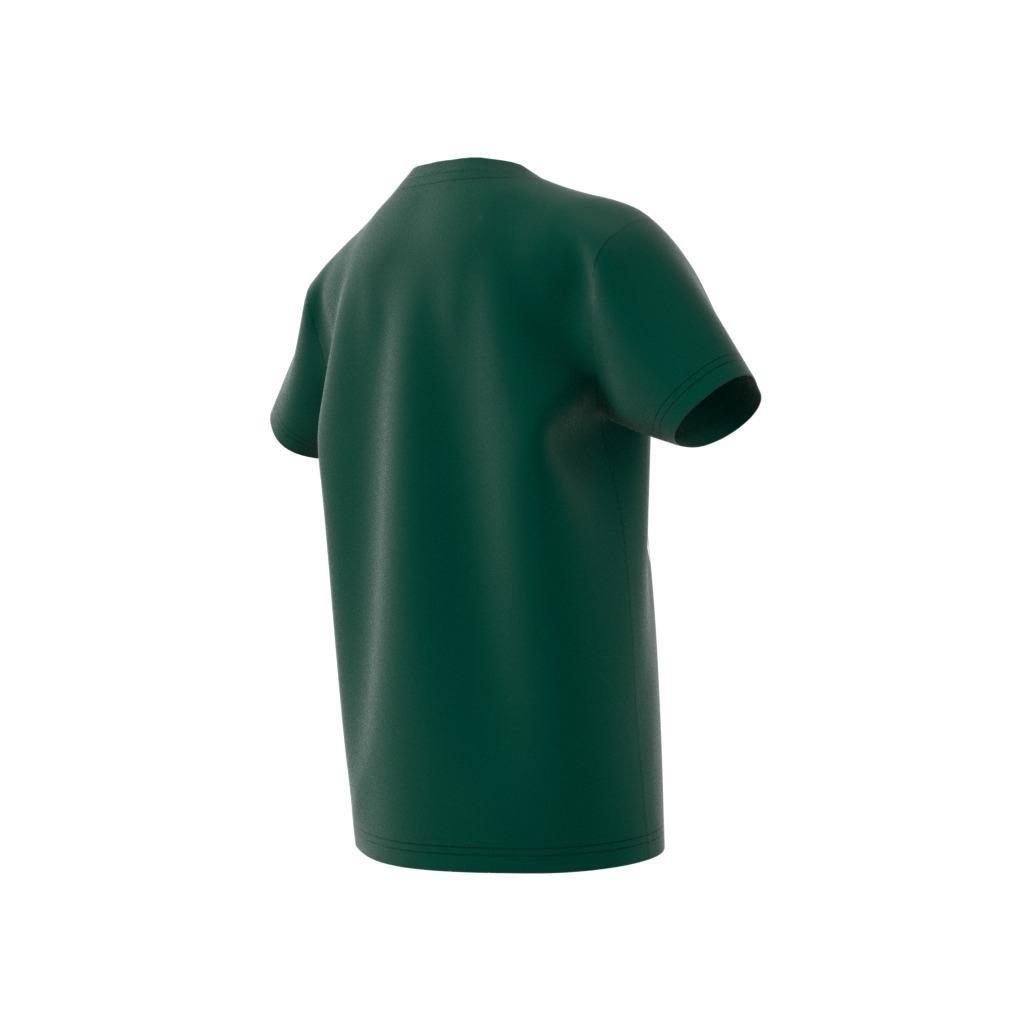 Unisex Kids Trefoil T-Shirt, Green, A901_ONE, large image number 12