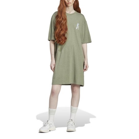 Women Originals Moomin Tee Dress, Green, A901_ONE, large image number 1