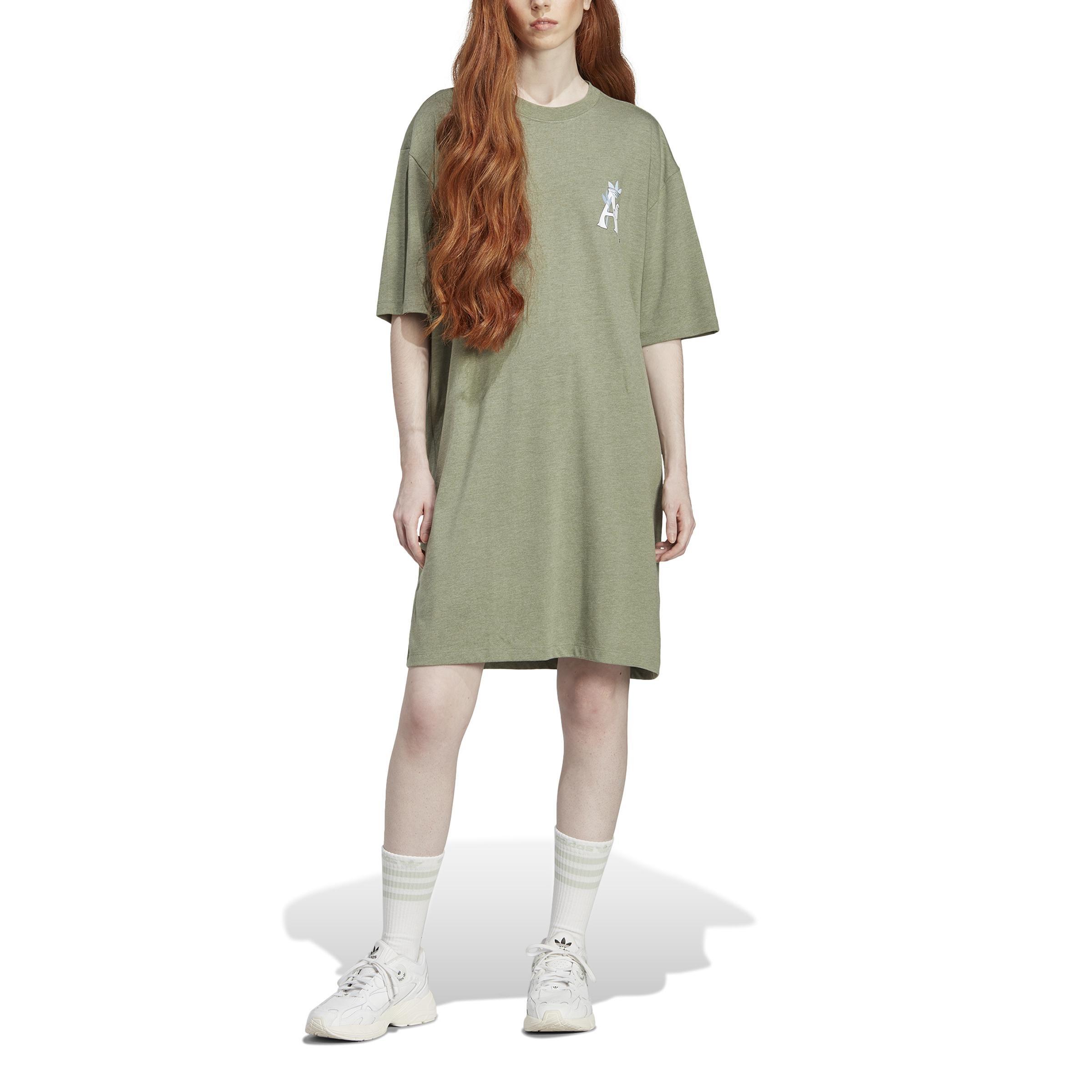 Originals Moomin Tee Dress, Green, A901_ONE, large image number 1