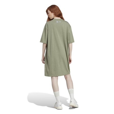Women Originals Moomin Tee Dress, Green, A901_ONE, large image number 3