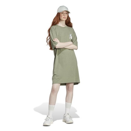 Women Originals Moomin Tee Dress, Green, A901_ONE, large image number 6