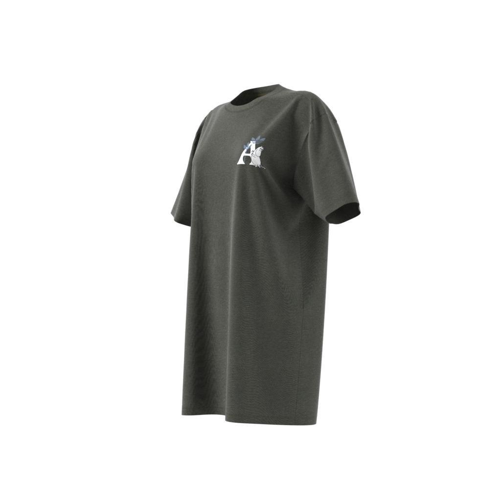 Originals Moomin Tee Dress, Green, A901_ONE, large image number 9