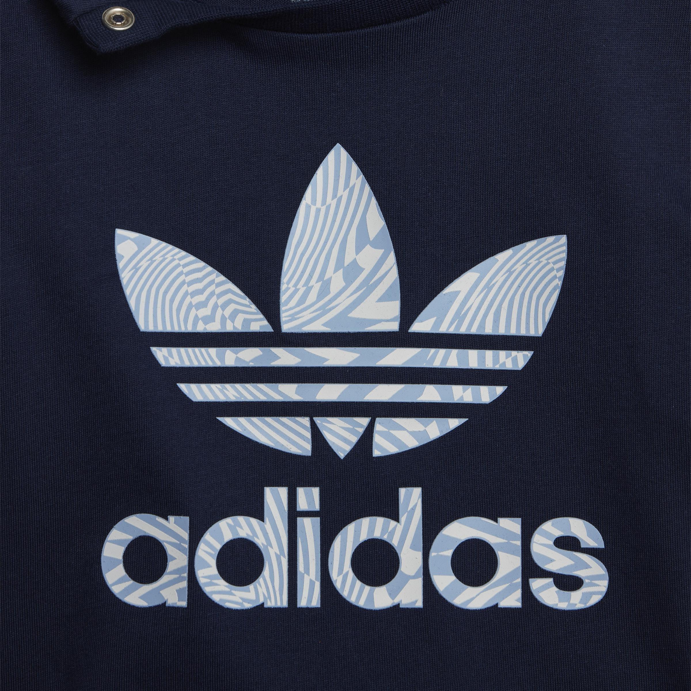Unisex Kids adidas Rekive Shorts and Tee Set, Blue, A901_ONE, large image number 5