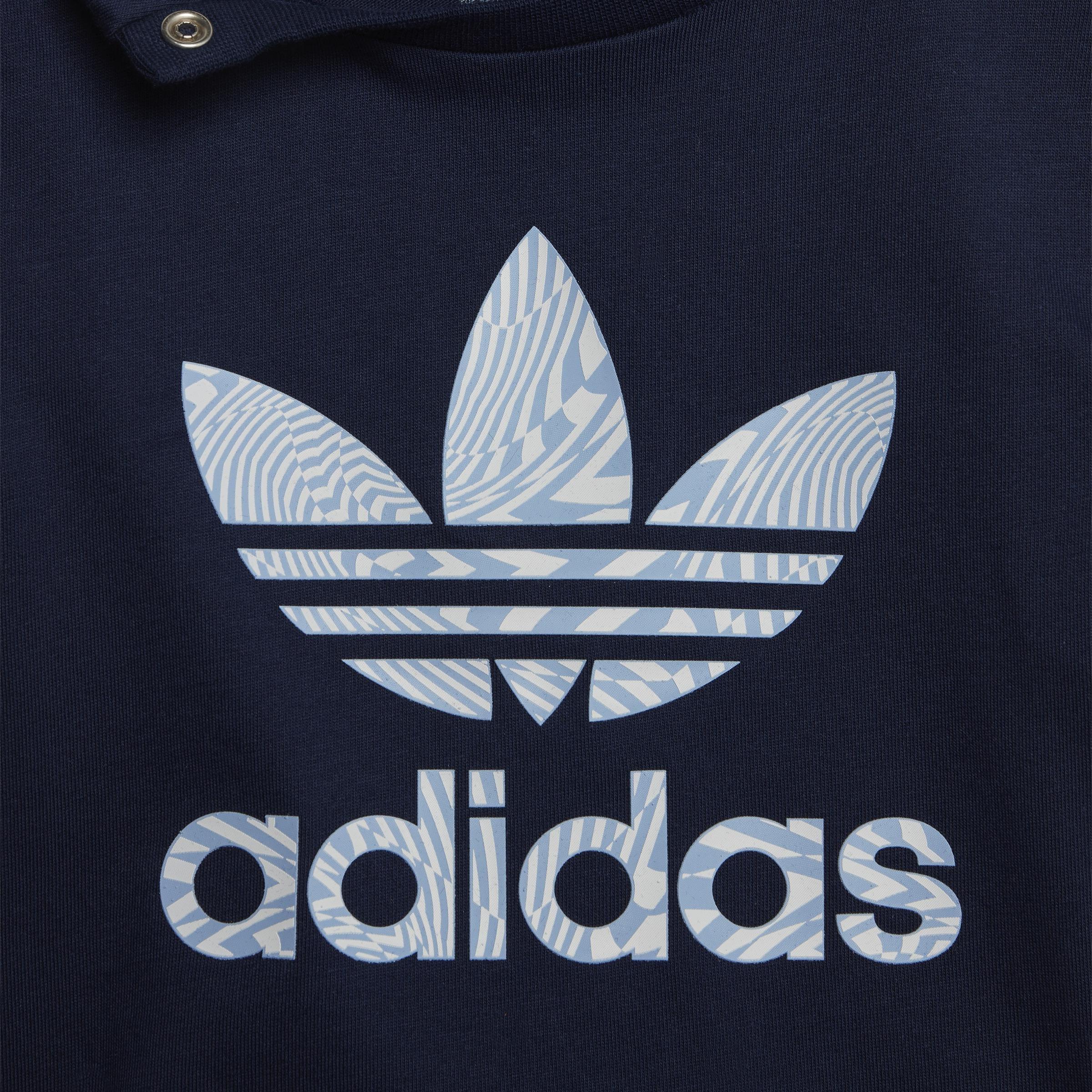 adidas Rekive Shorts and Tee Set, Blue, A901_ONE, large image number 5