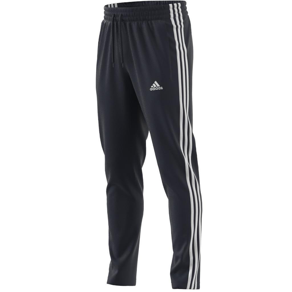 Essentials Single Jersey 3-Stripes Joggers, Blue, A901_ONE, large image number 11