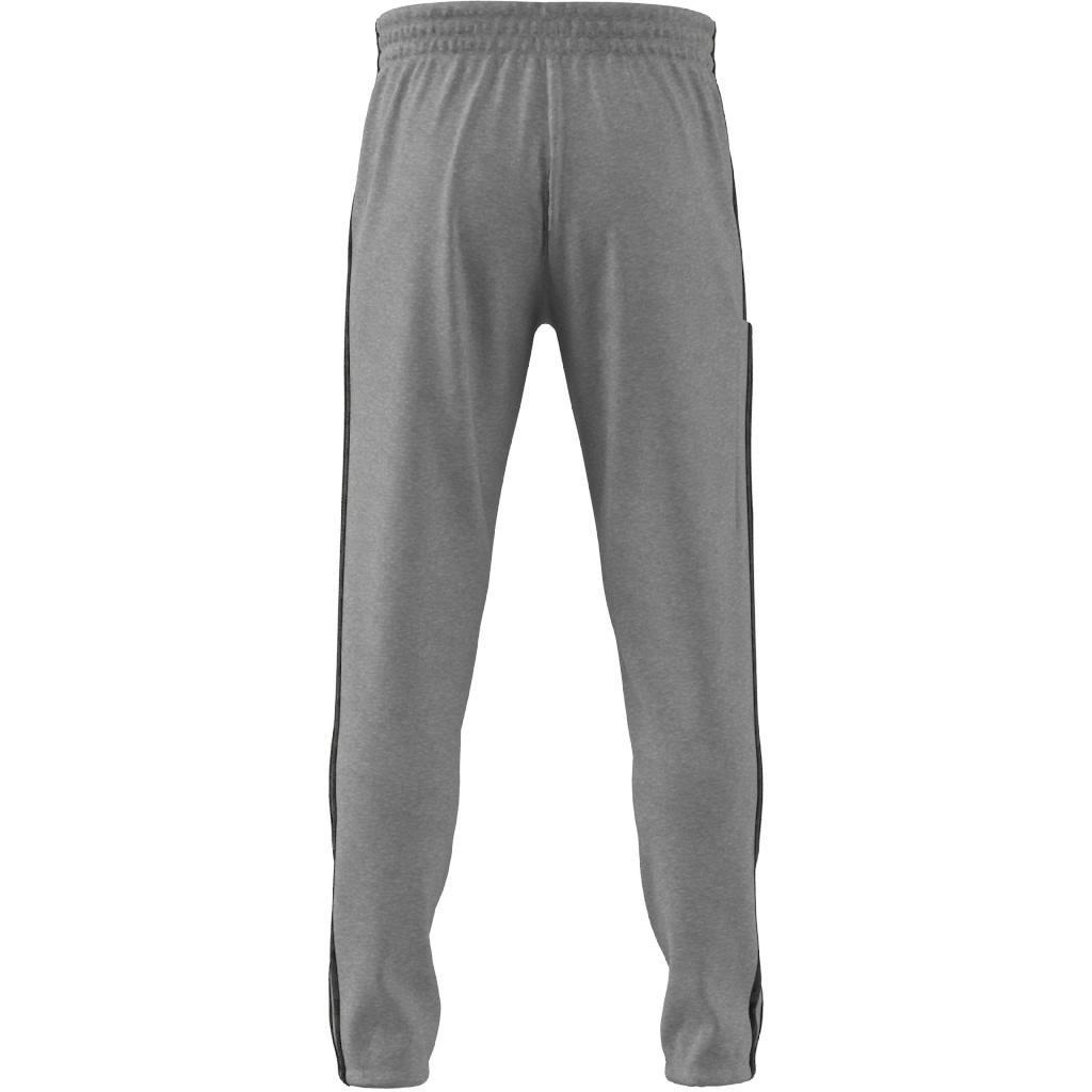 Essentials French Terry Tapered Elastic Cuff 3-Stripes Joggers, Grey, A901_ONE, large image number 5