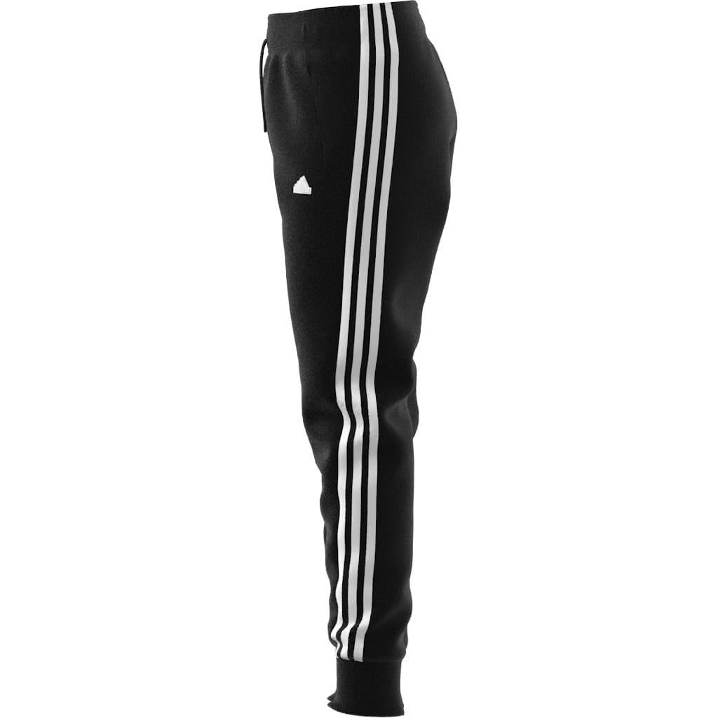 Kids Unisex Future Icons 3-Stripes Cotton Tracksuit Bottoms, Black, A901_ONE, large image number 13