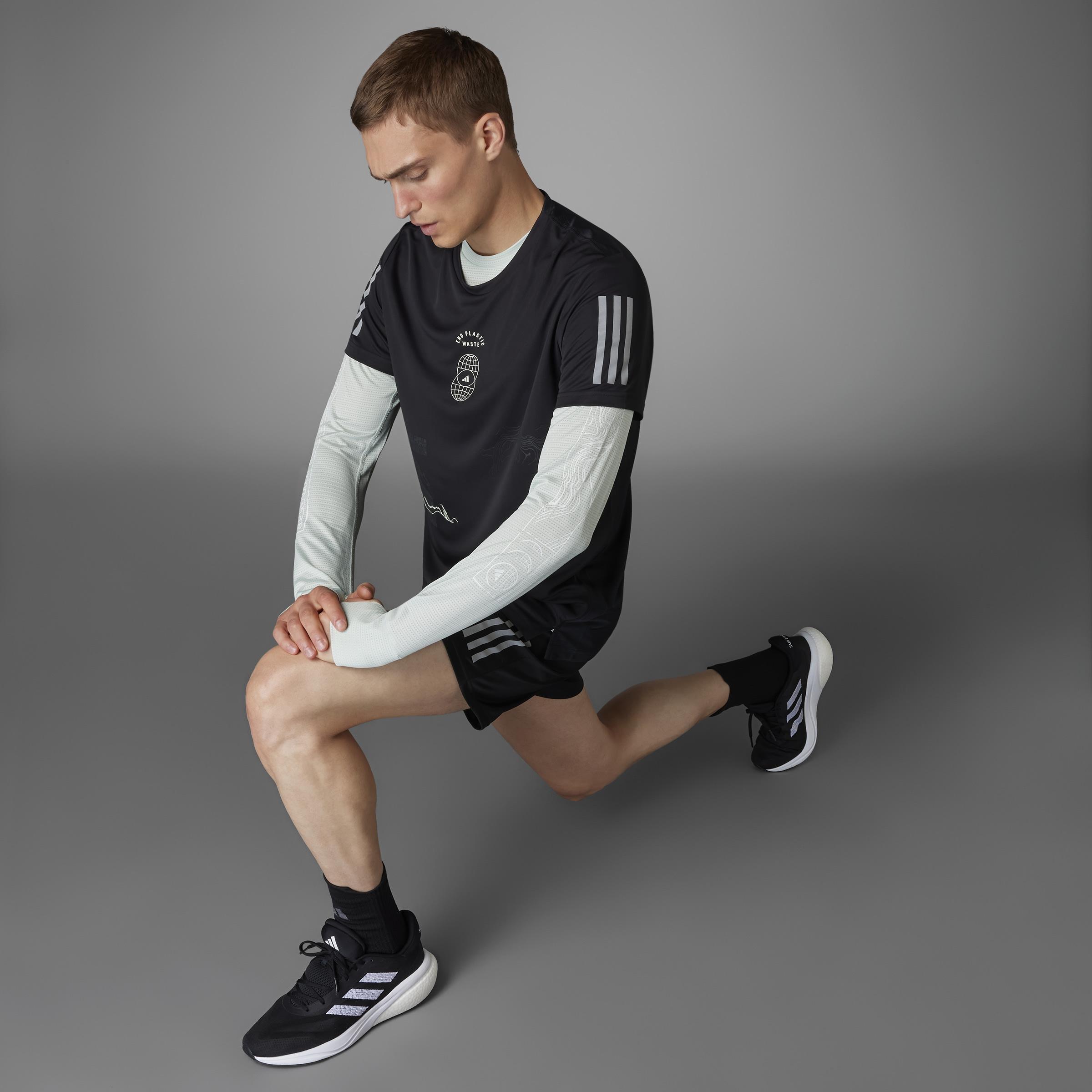 Global Running Short Sleeve T-Shirt, Black, A901_ONE, large image number 12