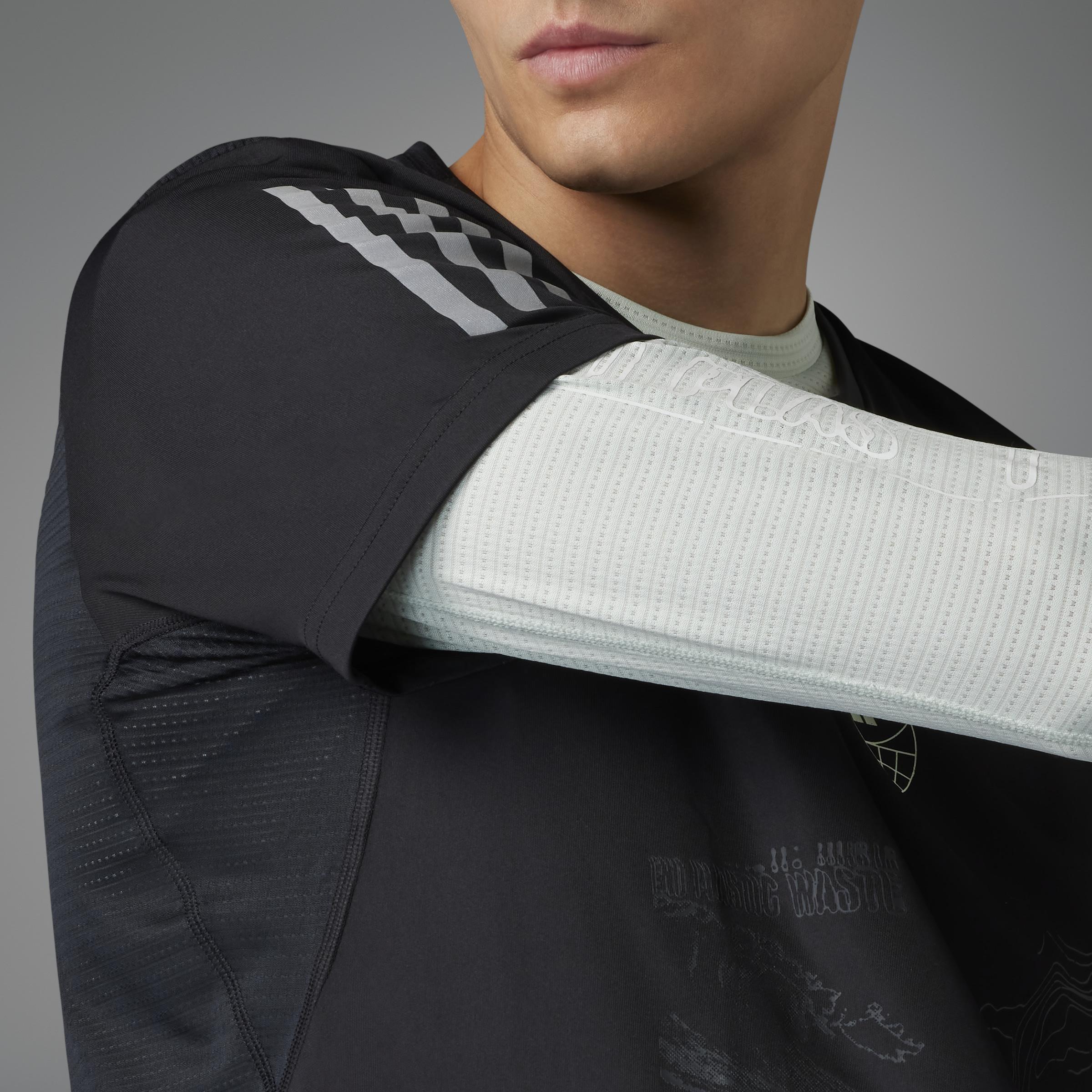 Global Running Short Sleeve T-Shirt, Black, A901_ONE, large image number 13