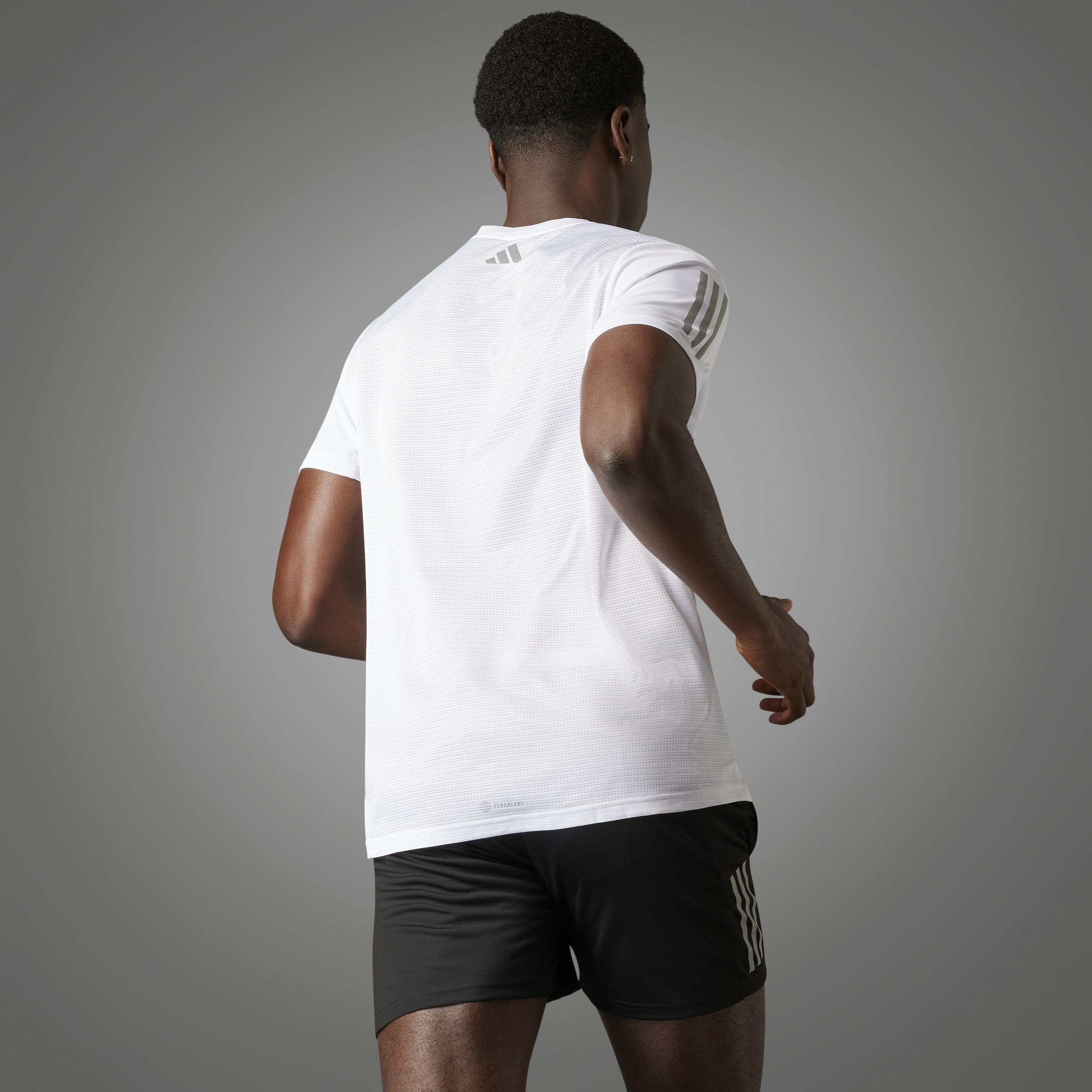 Global Running Short Sleeve T-Shirt, White, A901_ONE, large image number 14