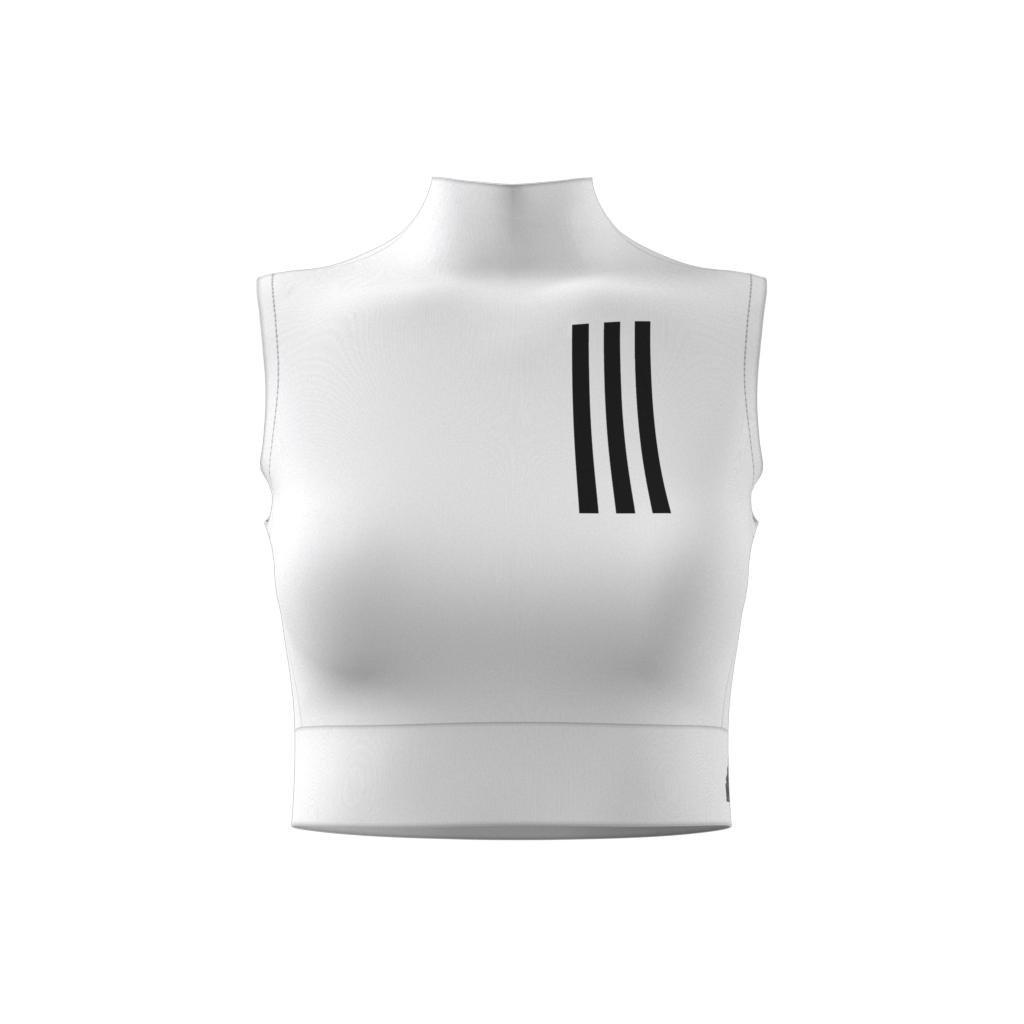 Mission Victory Sleeveless Cropped Top, White, A901_ONE, large image number 8