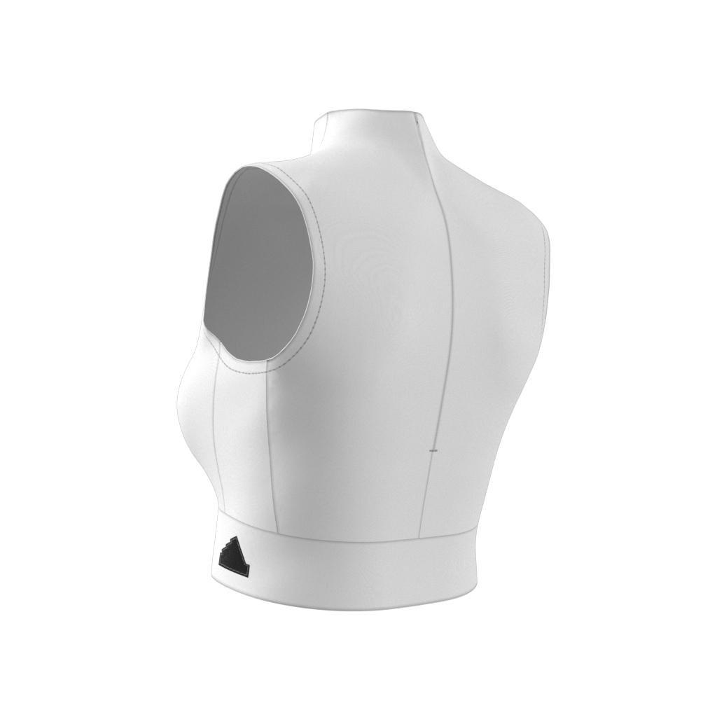 Mission Victory Sleeveless Cropped Top, White, A901_ONE, large image number 10